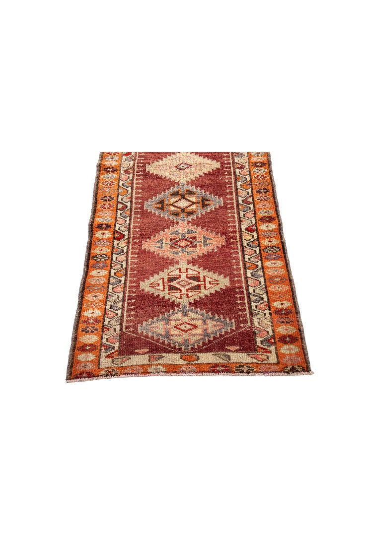 Turkish Vintage Carpet Runner