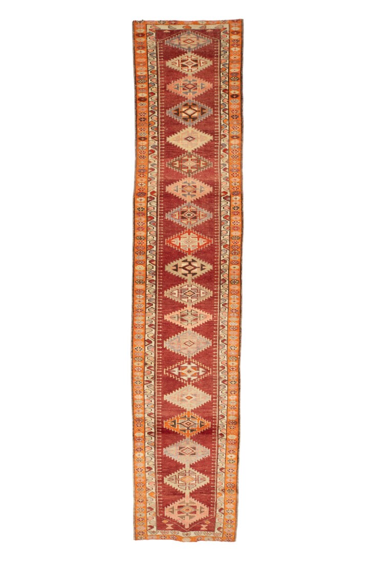 Turkish Vintage Carpet Runner