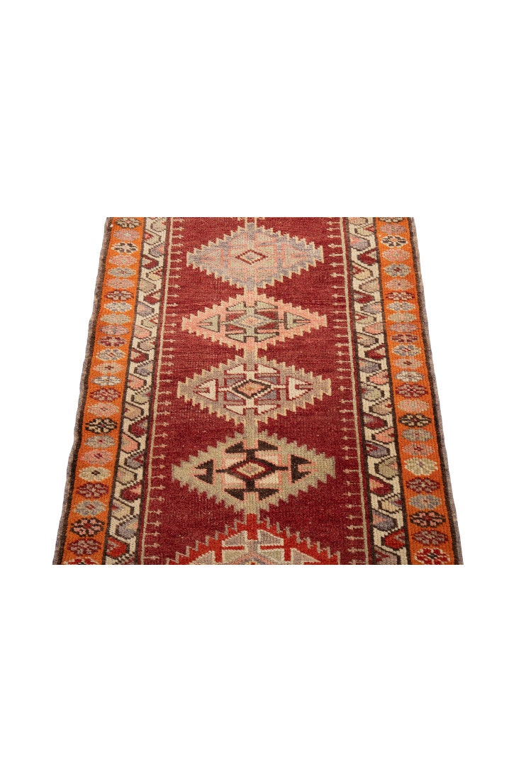 Turkish Vintage Carpet Runner