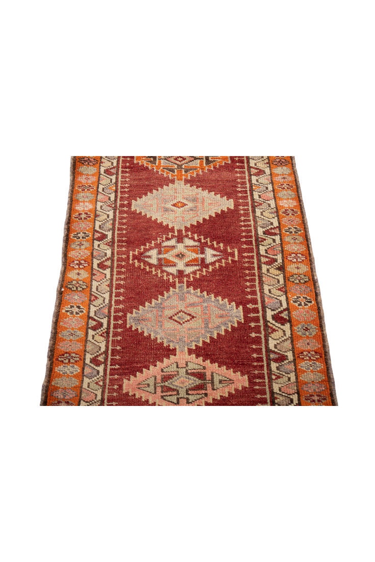 Turkish Vintage Carpet Runner
