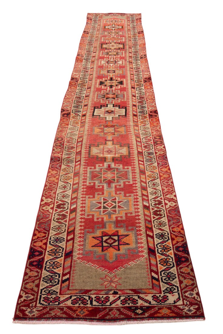 Turkish Vintage Carpet Runner
