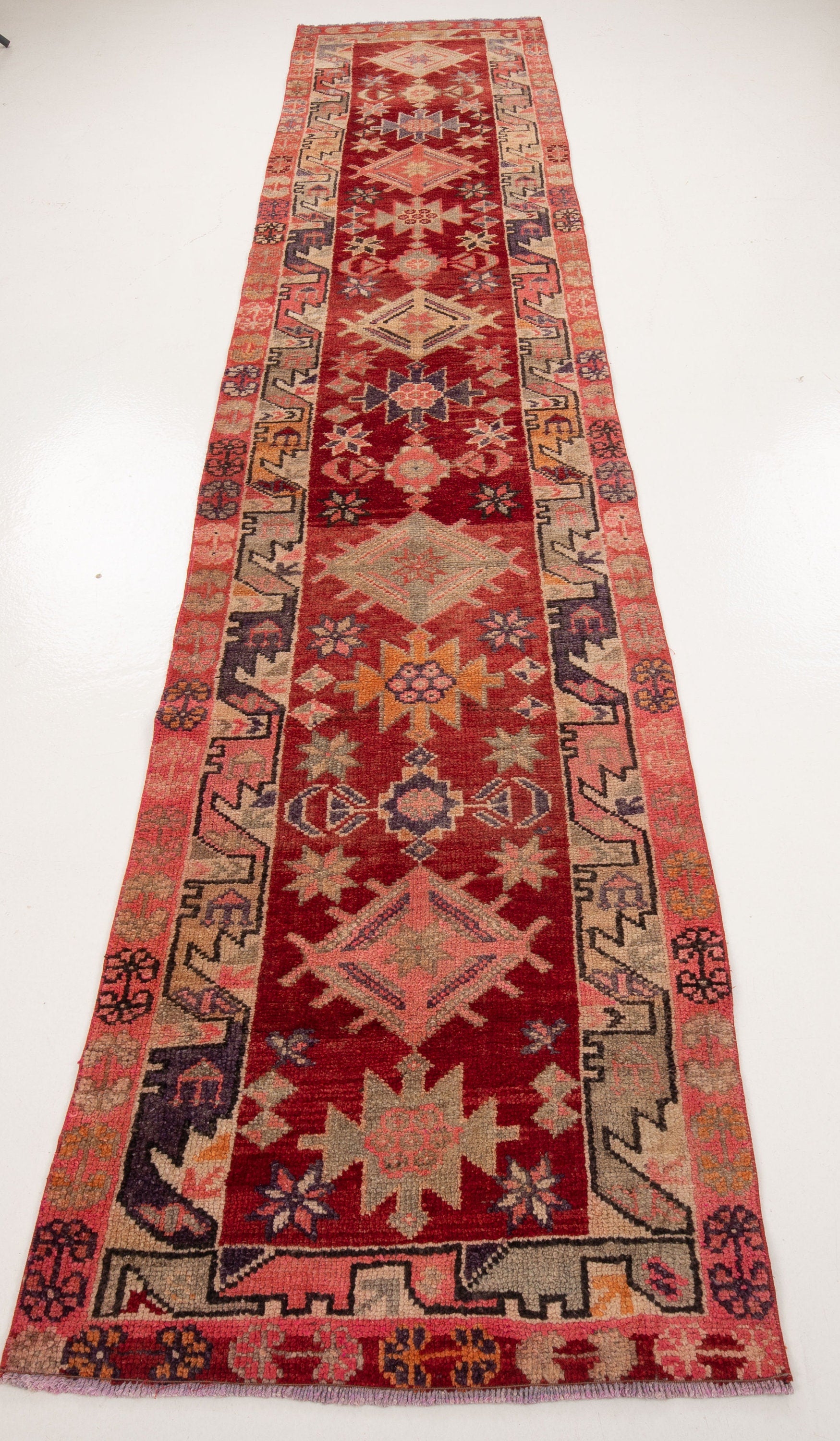 Turkish Vintage Carpet Runner