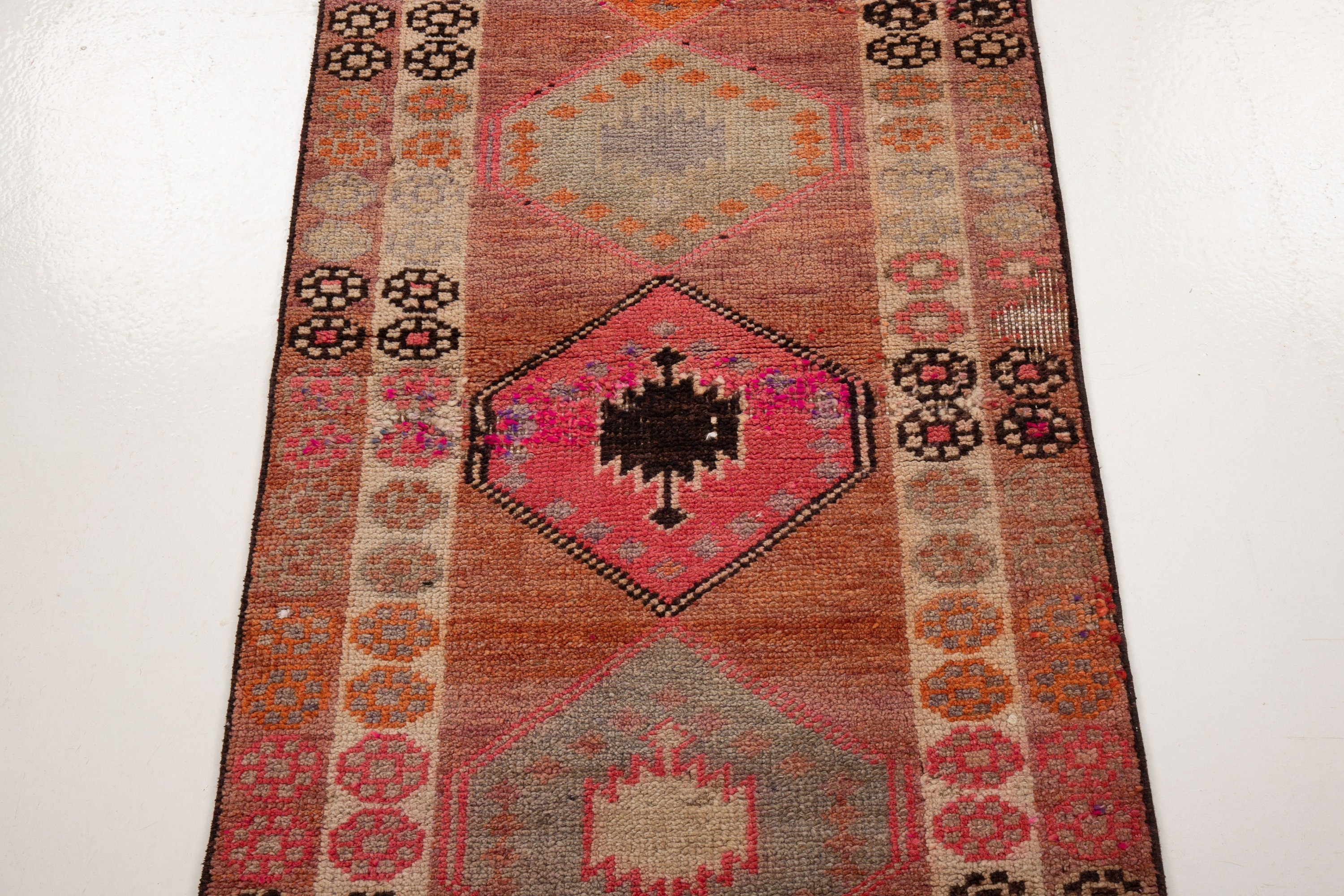 Turkish Vintage Carpet Runner