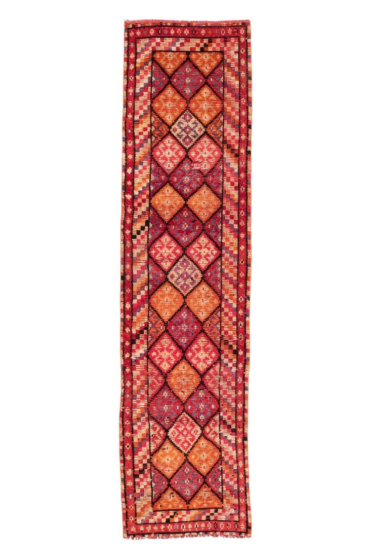 Turkish Vintage Carpet Runner
