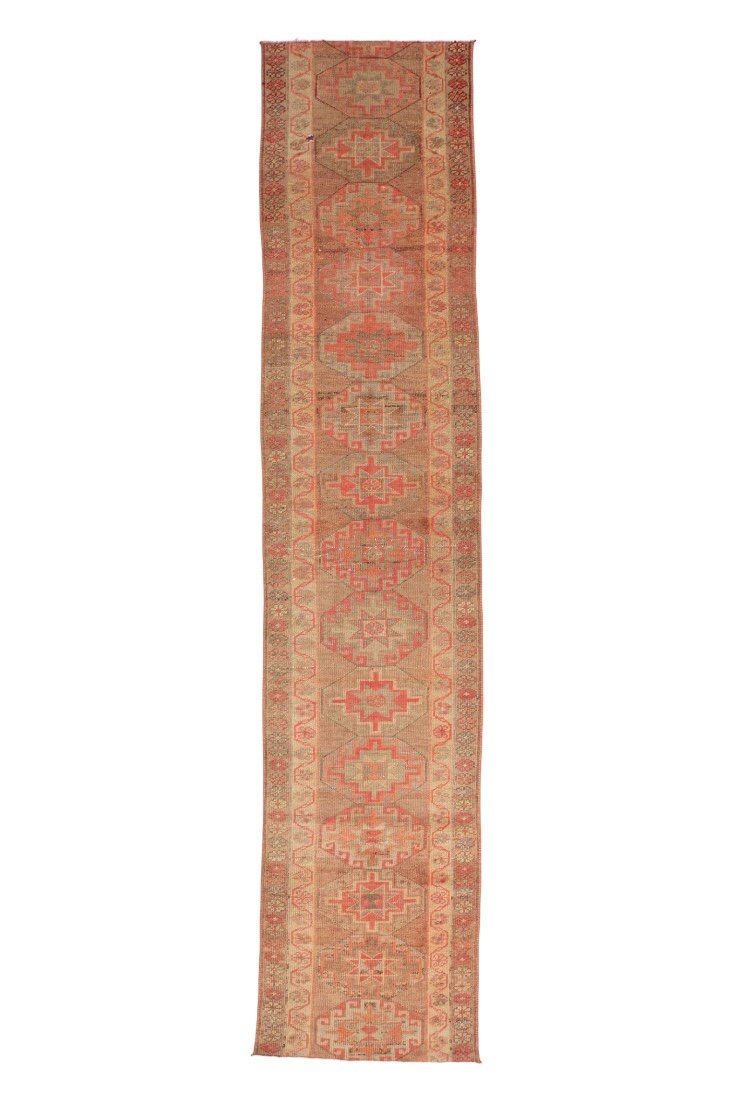 Turkish Vintage Carpet Runne