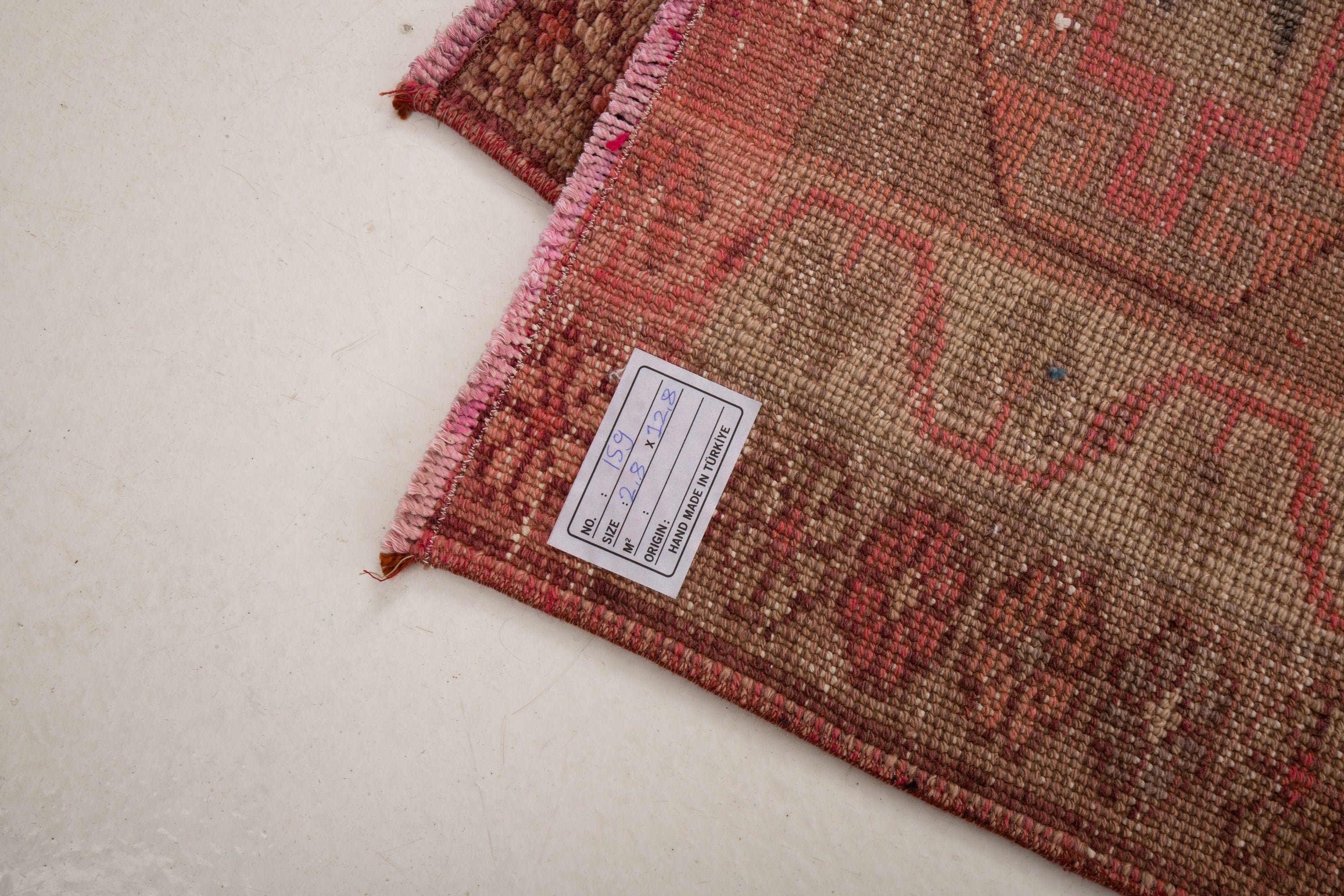 Turkish Vintage Carpet Runne