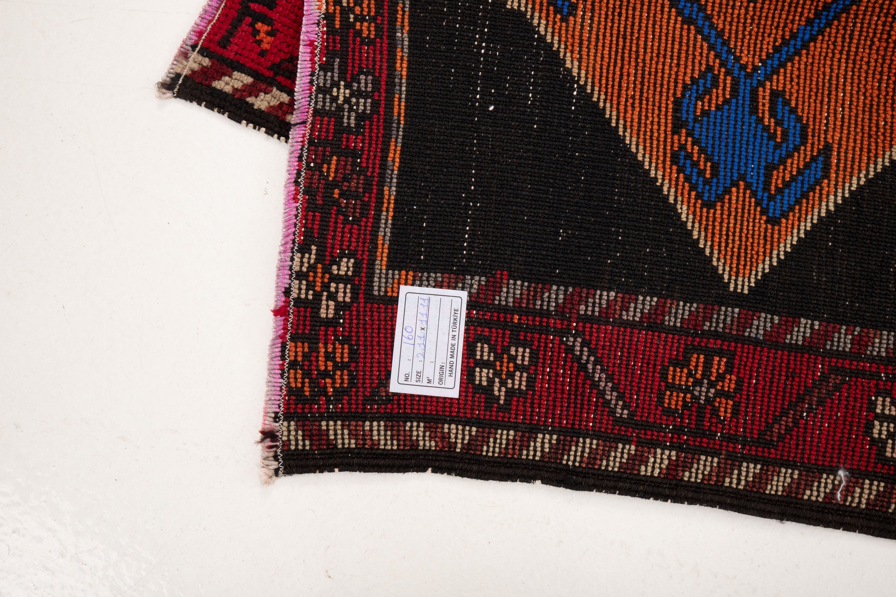 Turkish Vintage Carpet Runne