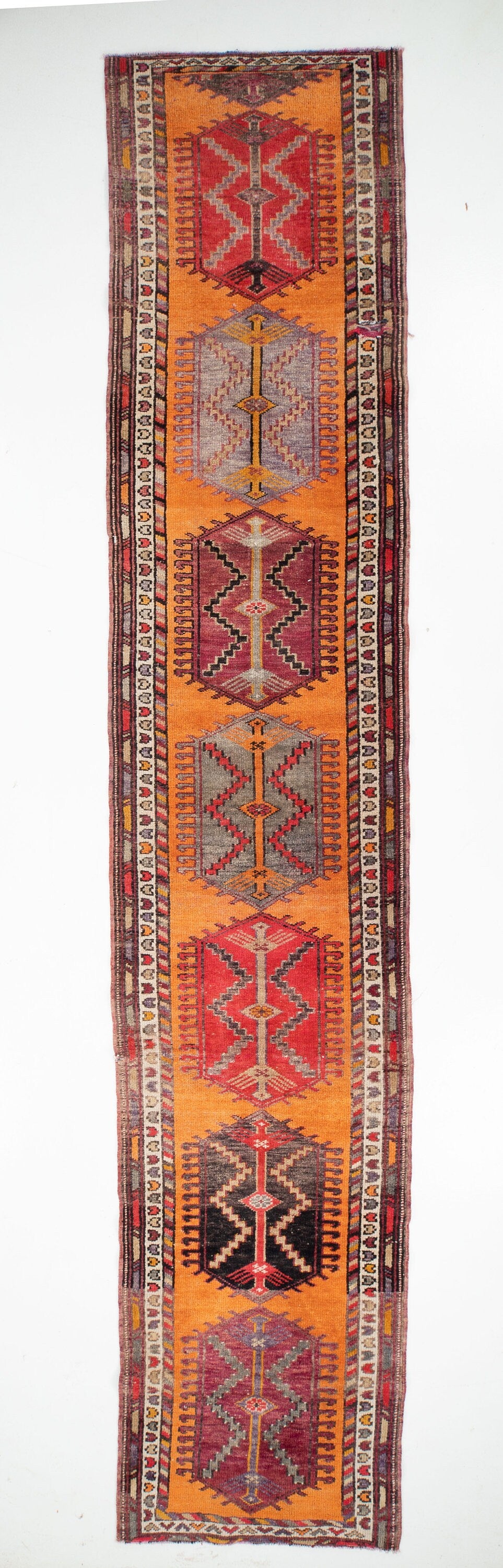 Turkish Vintage Carpet Runner