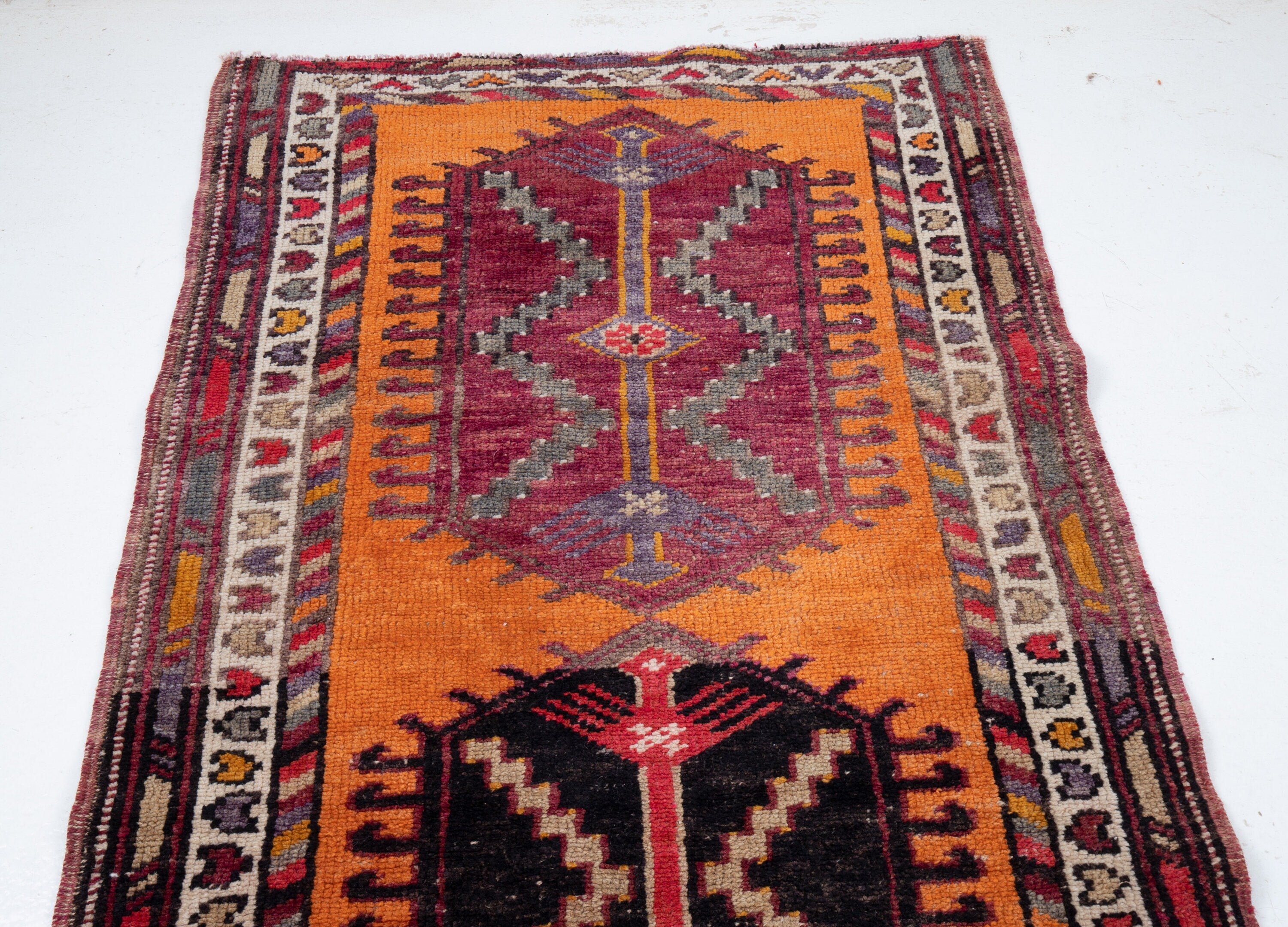Turkish Vintage Carpet Runner