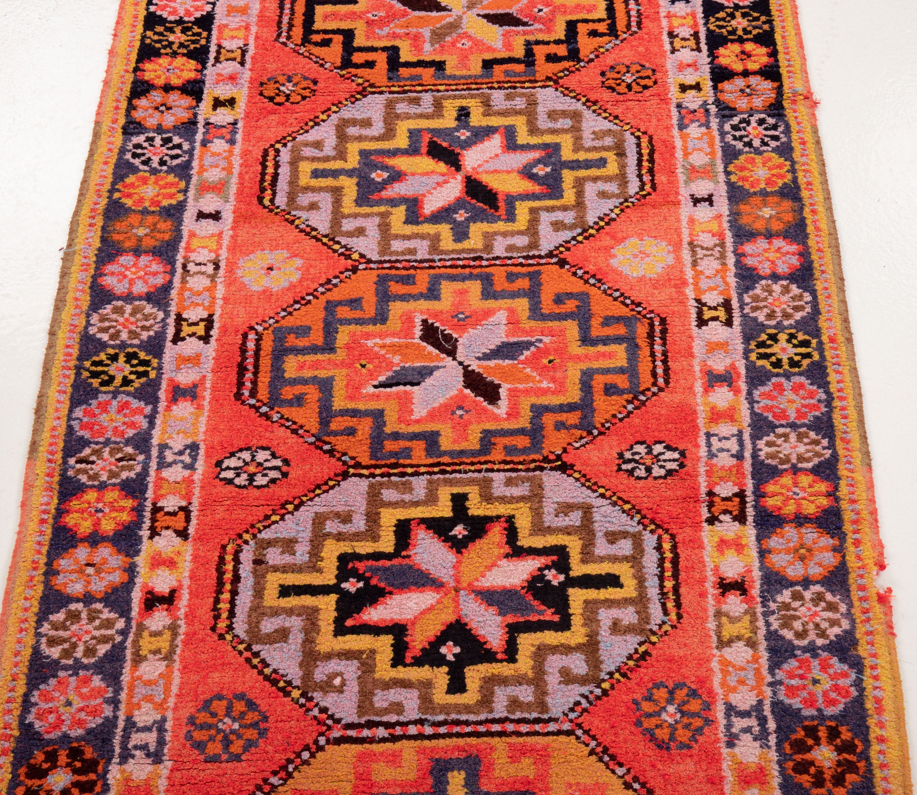 Turkish Vintage Carpet Runner