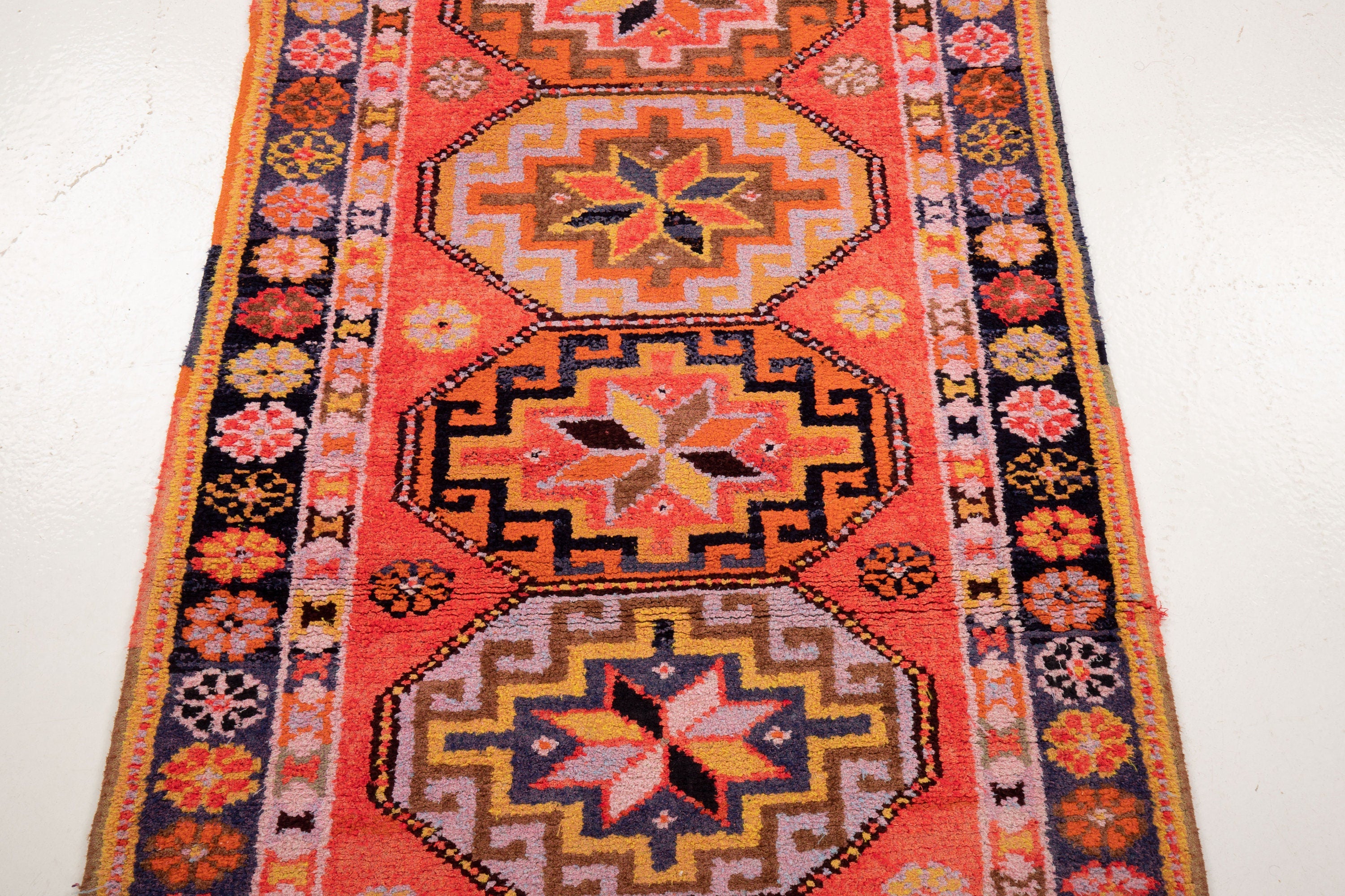 Turkish Vintage Carpet Runner
