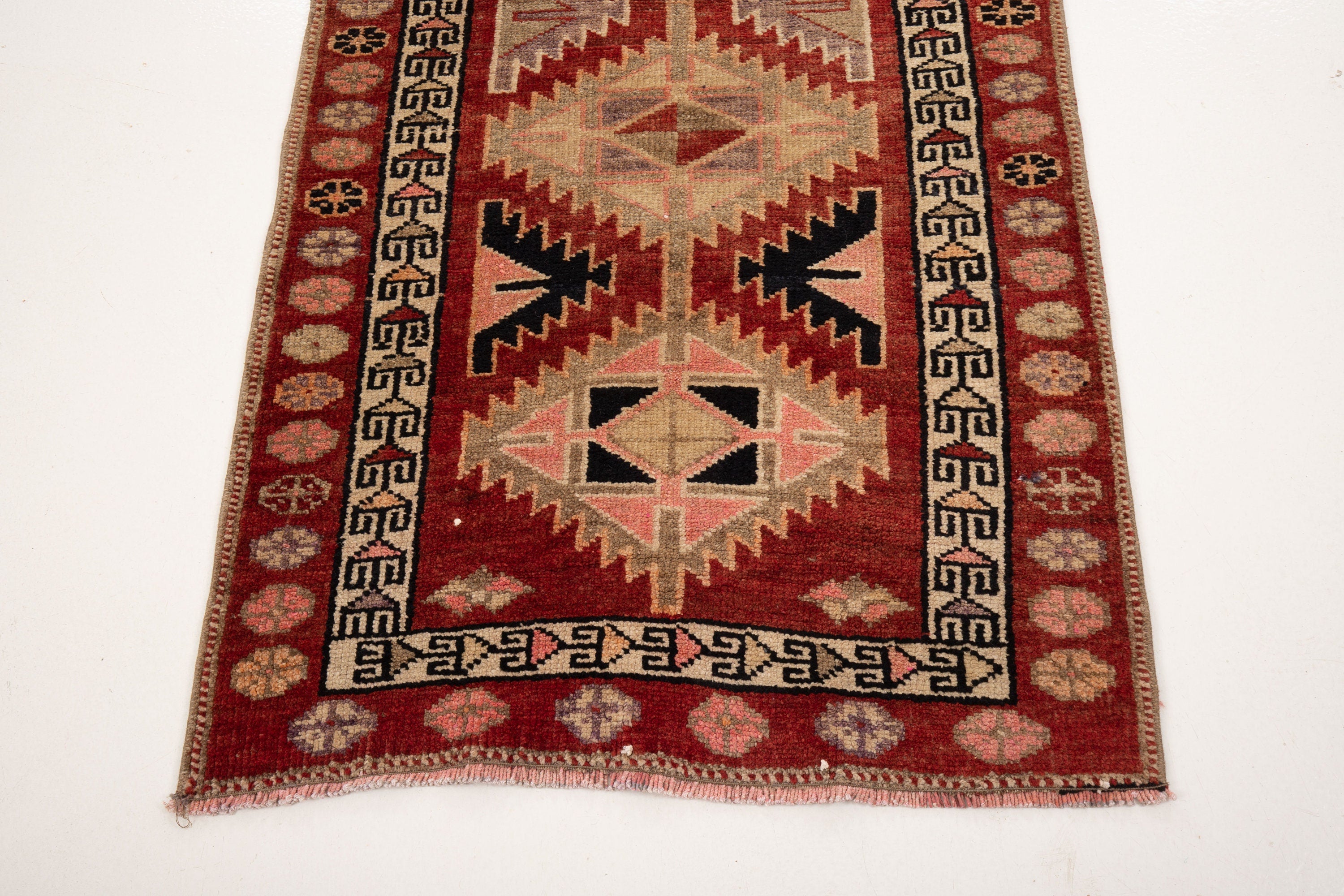 Turkish Vintage Carpet Runner
