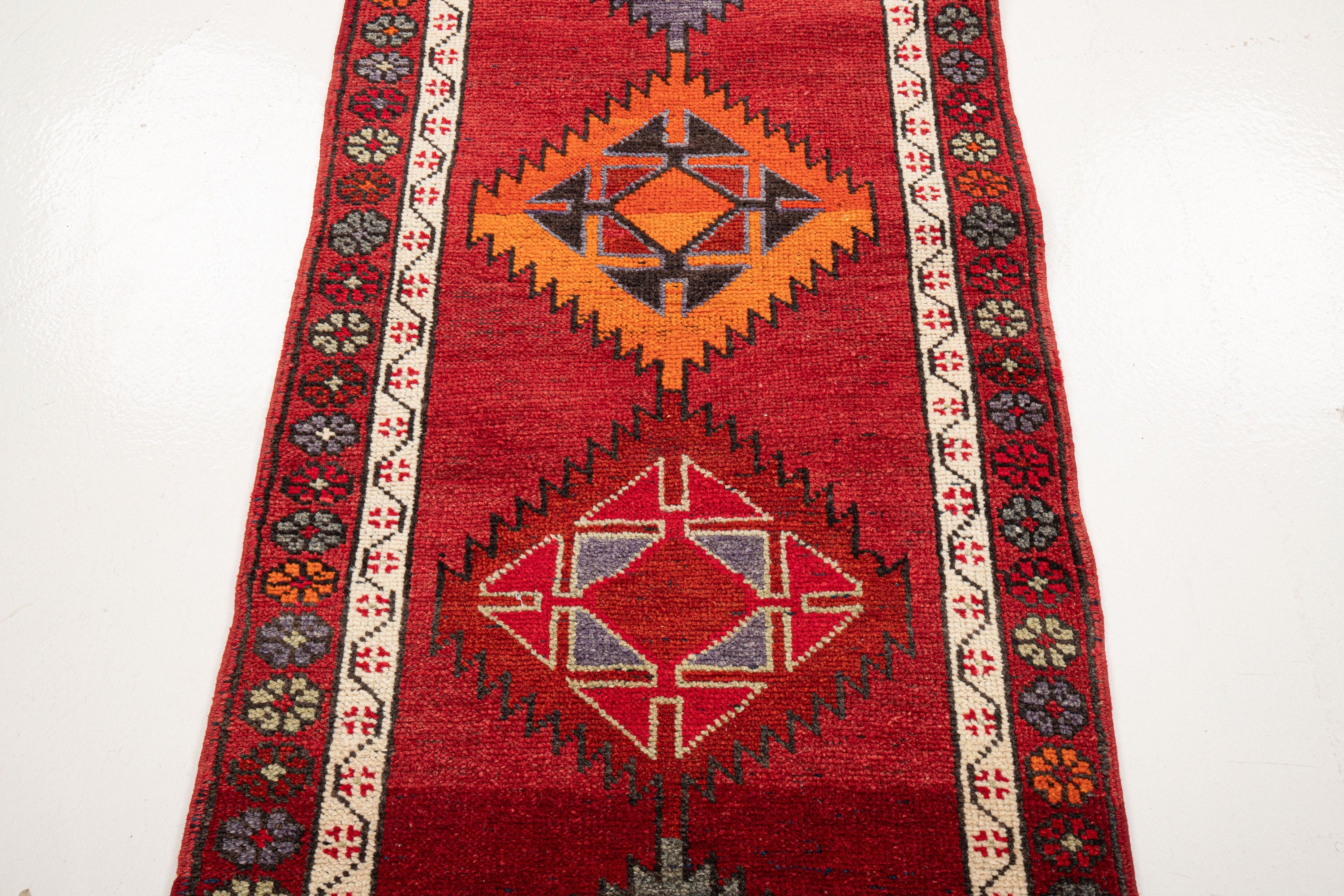 Turkish Vintage Carpet Runner