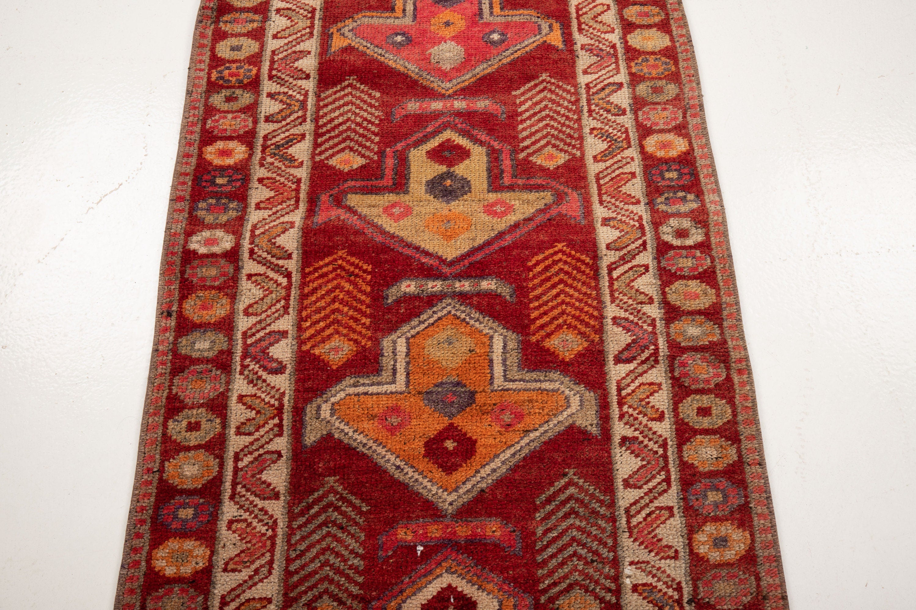 Turkish Vintage Carpet Runner
