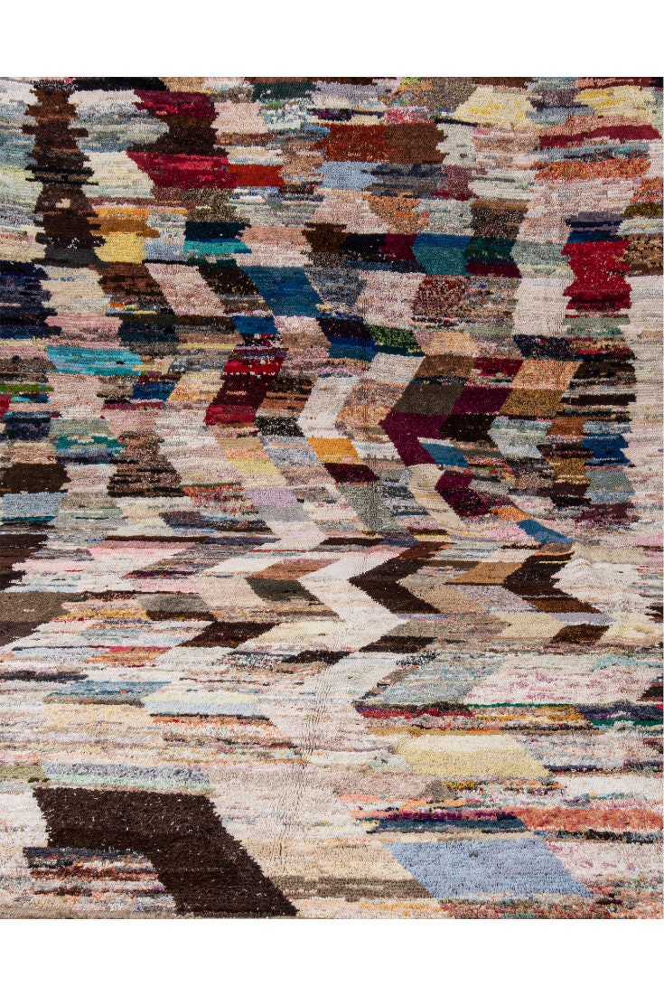 Vintage Handmade Cotton Rug