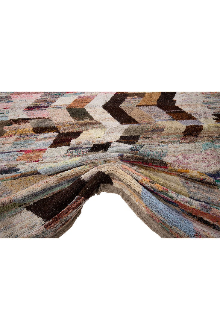 Vintage Handmade Cotton Rug