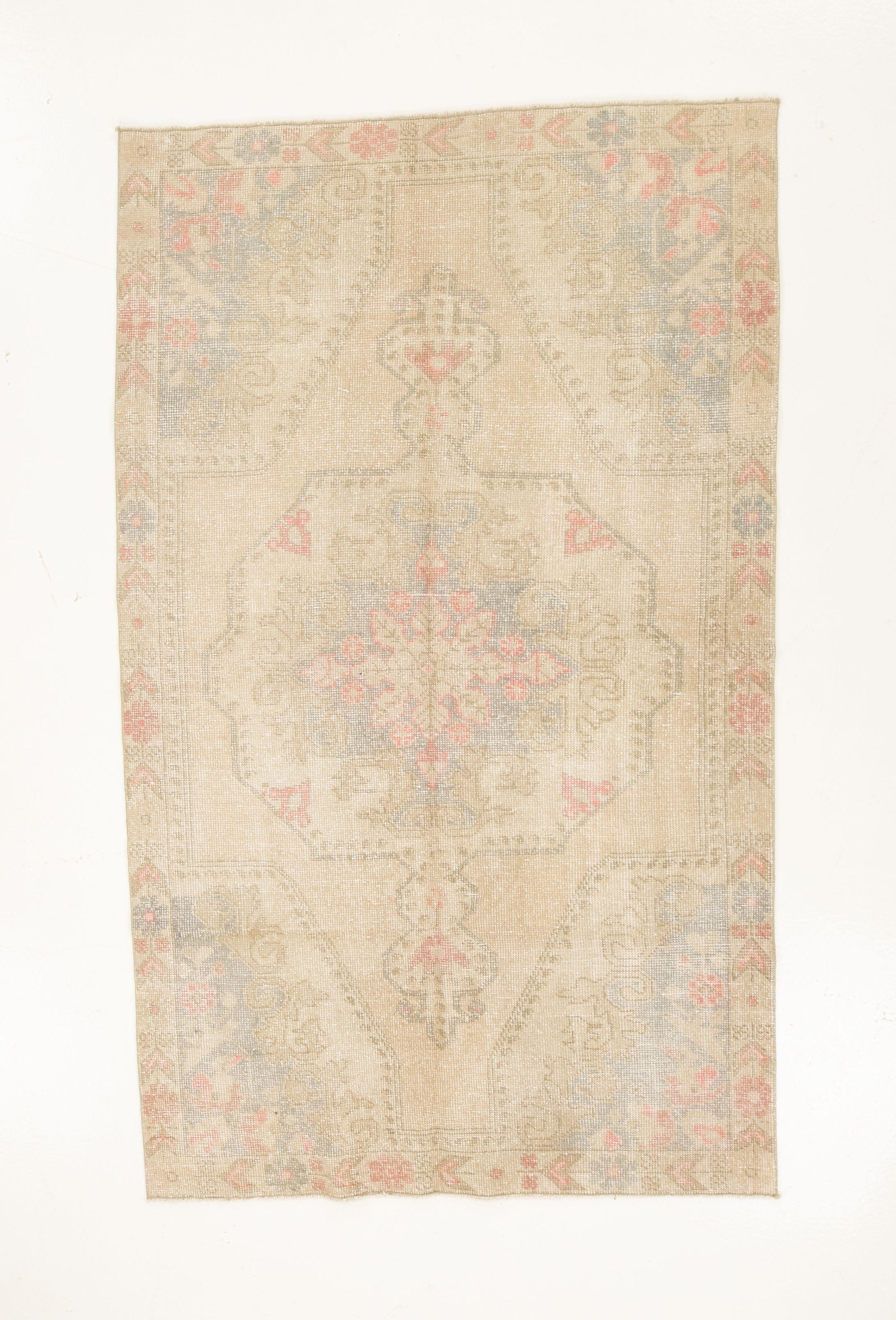 Vintage Turkish Village Rug