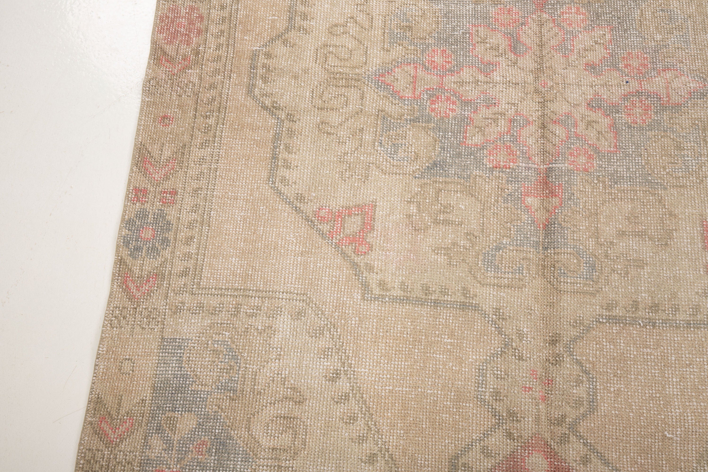 Vintage Turkish Village Rug