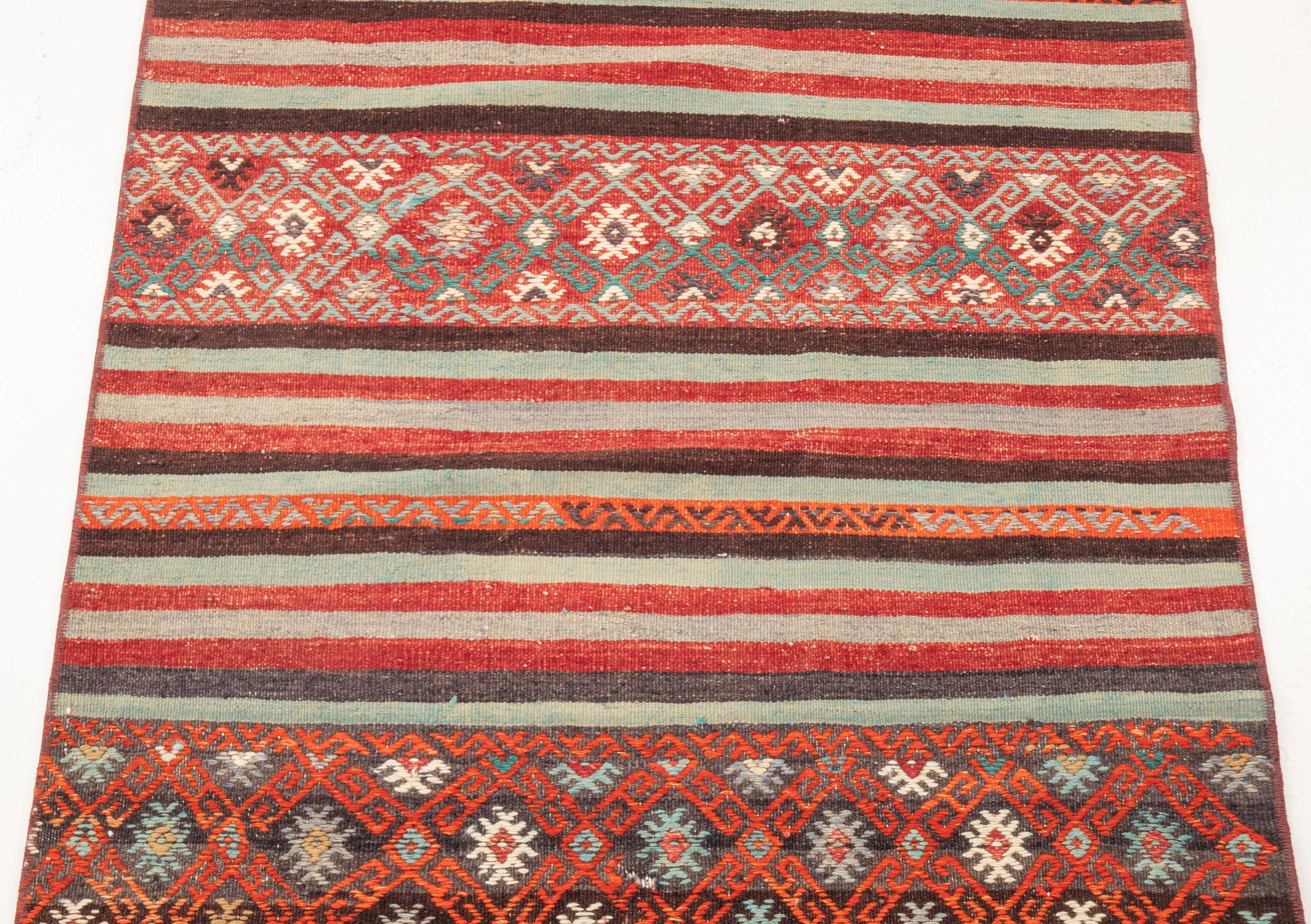 Vintage Turkish Kilim Runner