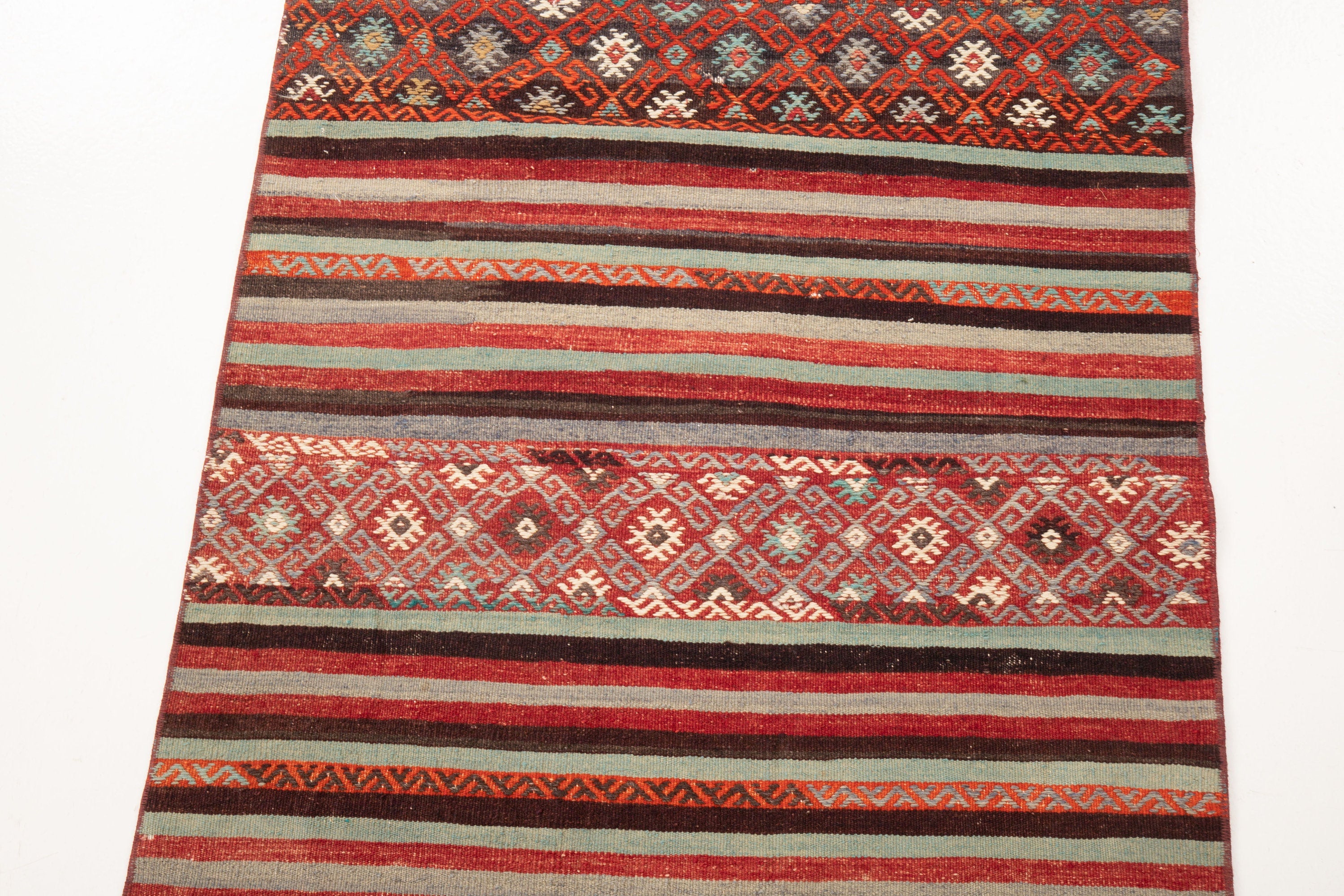 Vintage Turkish Kilim Runner
