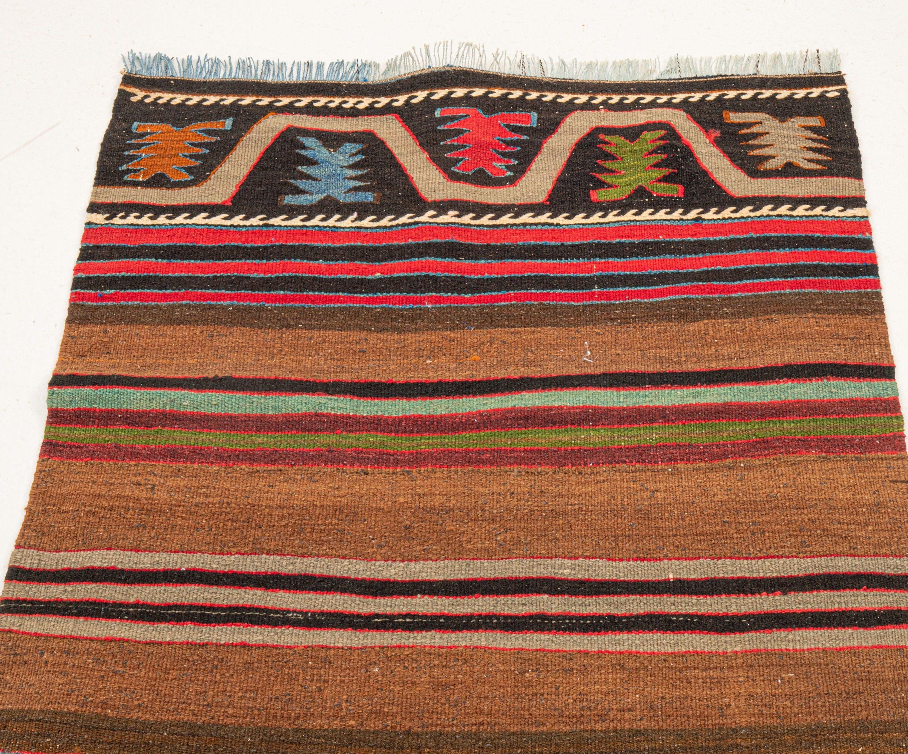 Vintage Turkish Kilim Runner