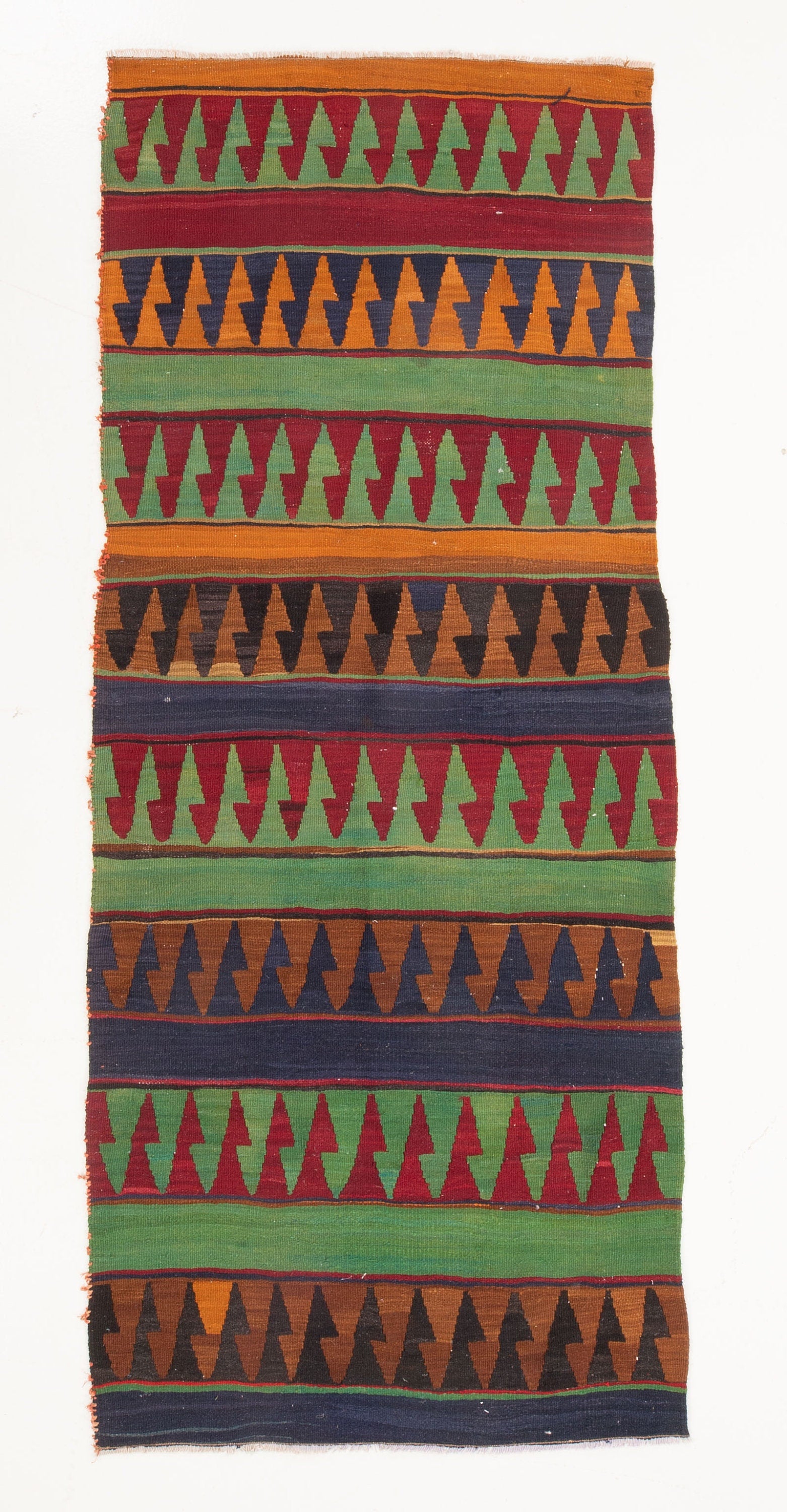Vintage Turkish Kilim Runner