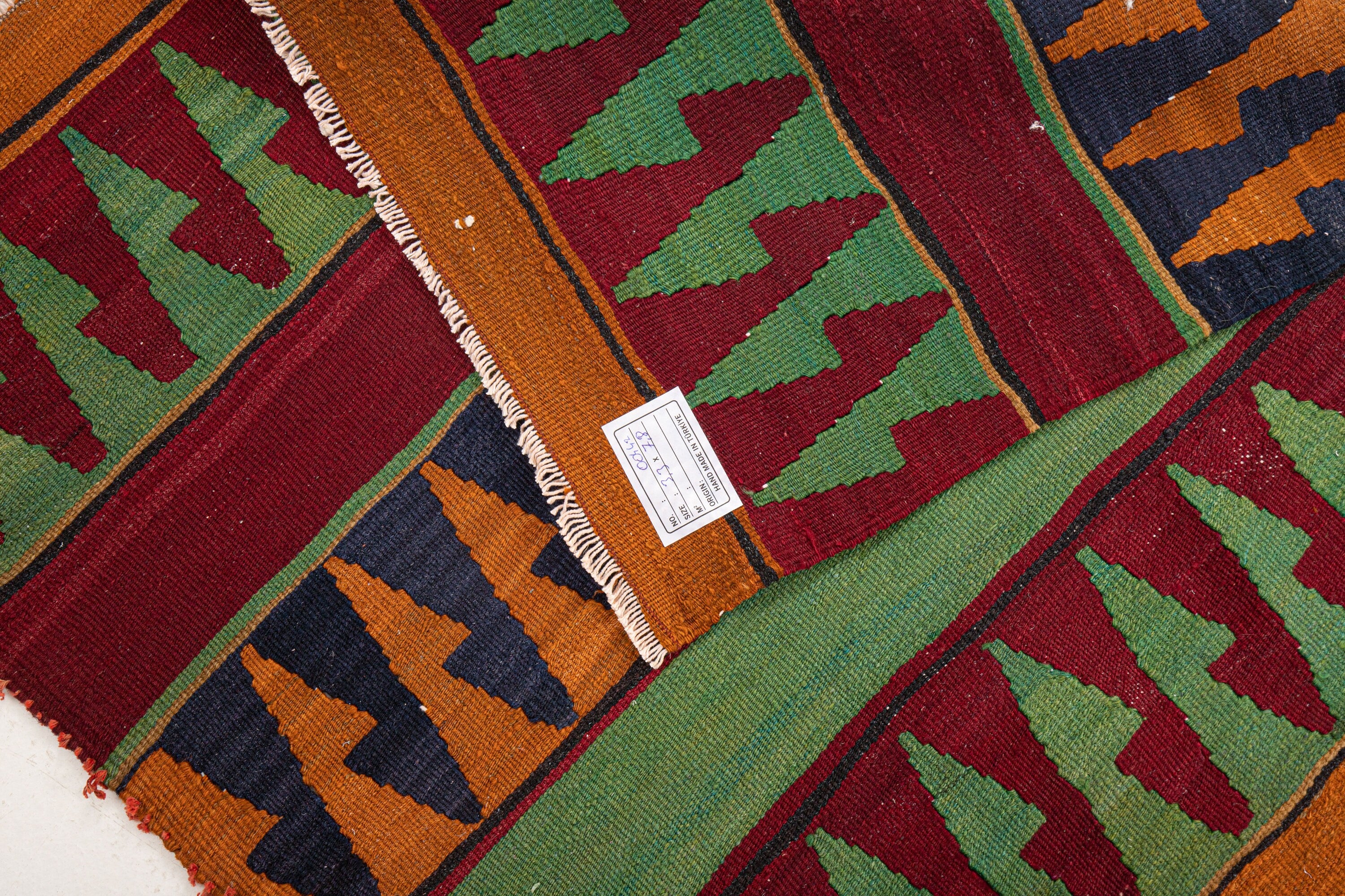 Vintage Turkish Kilim Runner