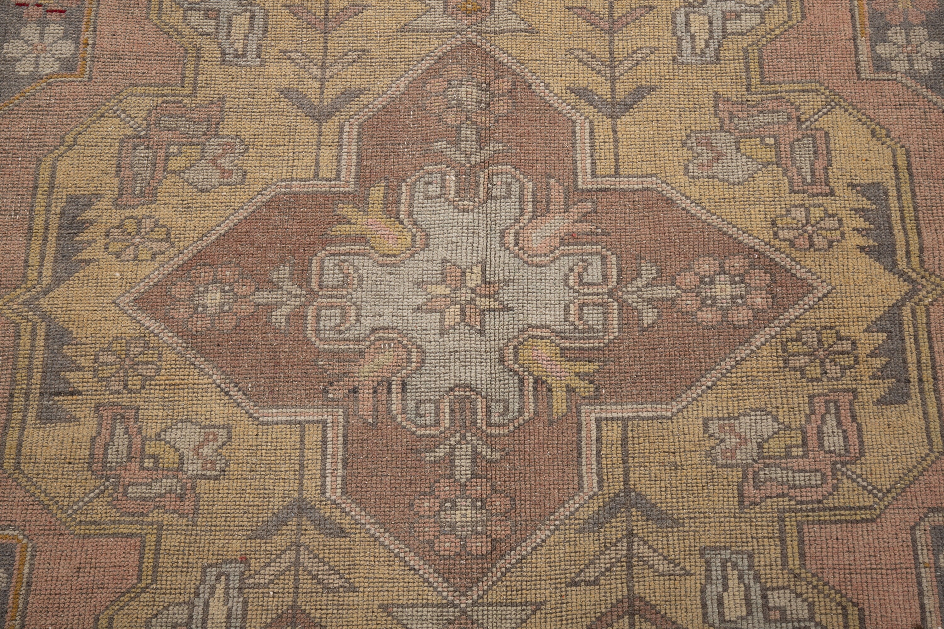 Vintage Turkish Village Rug