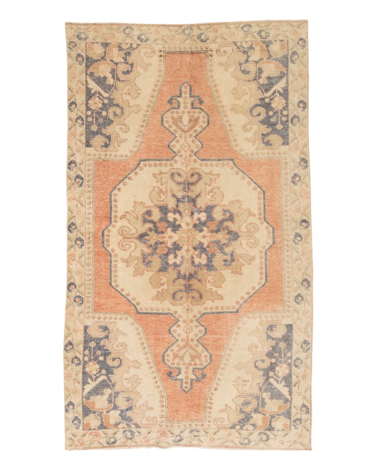 Vintage Turkish Village Rug