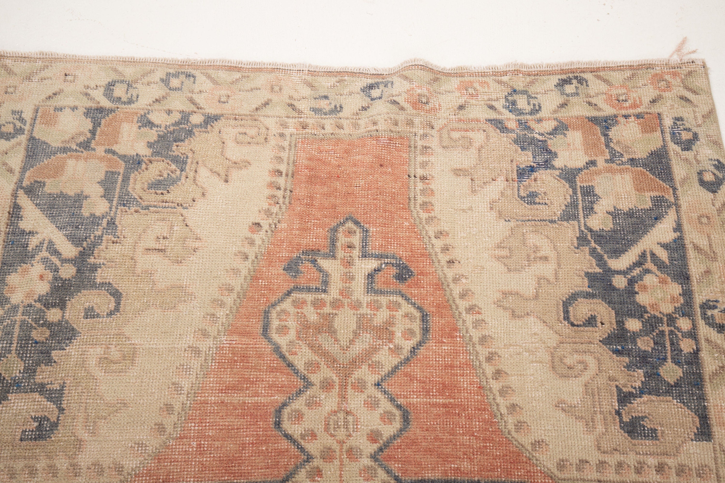 Vintage Turkish Village Rug