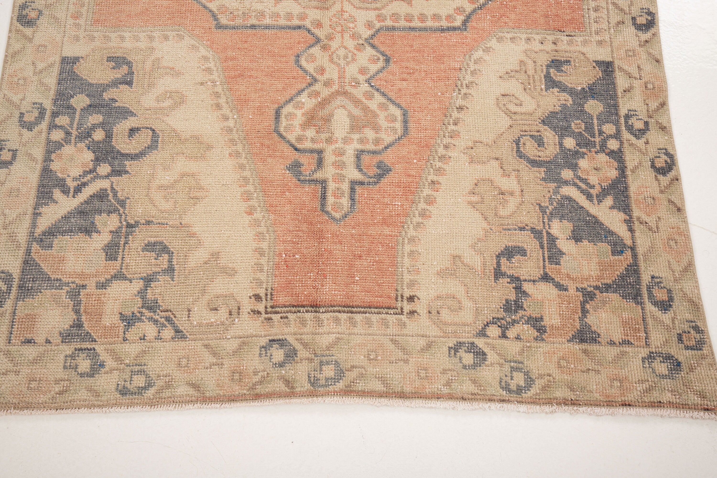 Vintage Turkish Village Rug