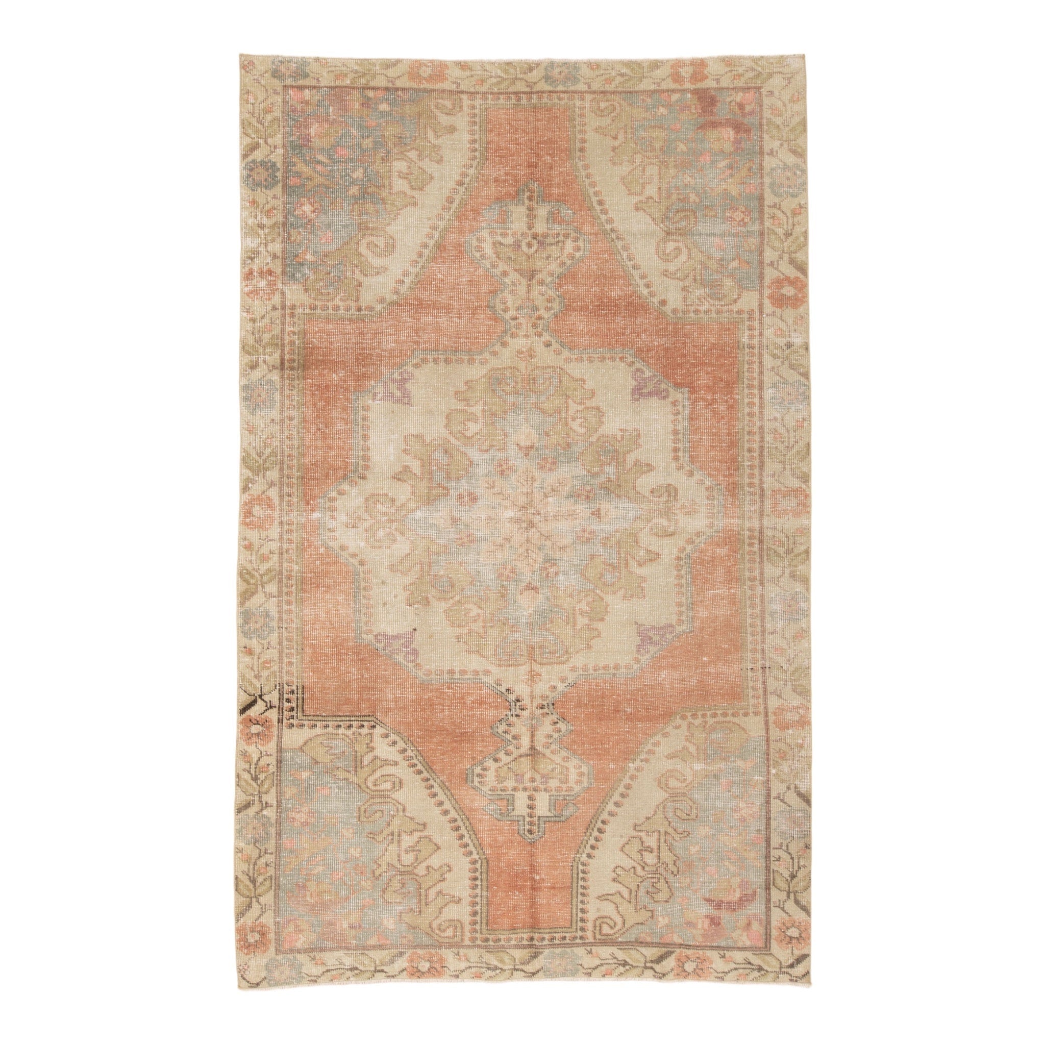 Vintage Turkish Village Rug