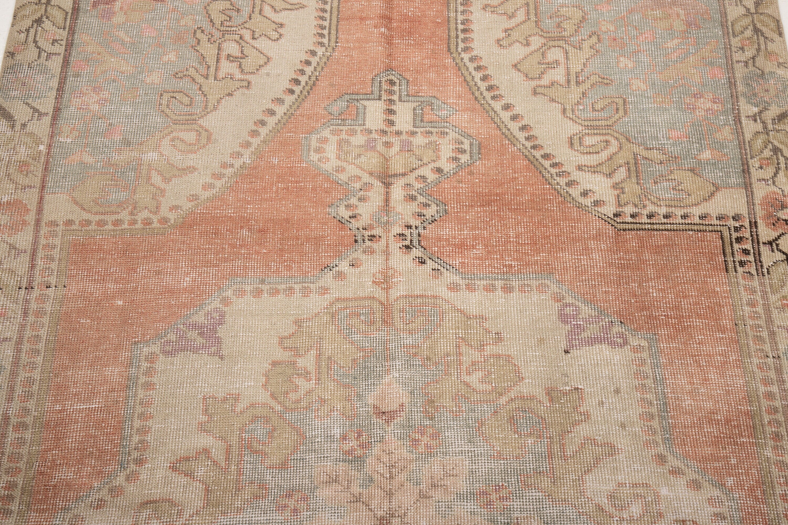 Vintage Turkish Village Rug