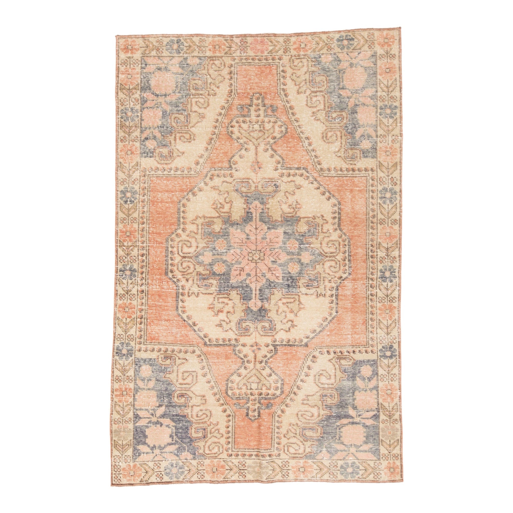Vintage Turkish Village Rug
