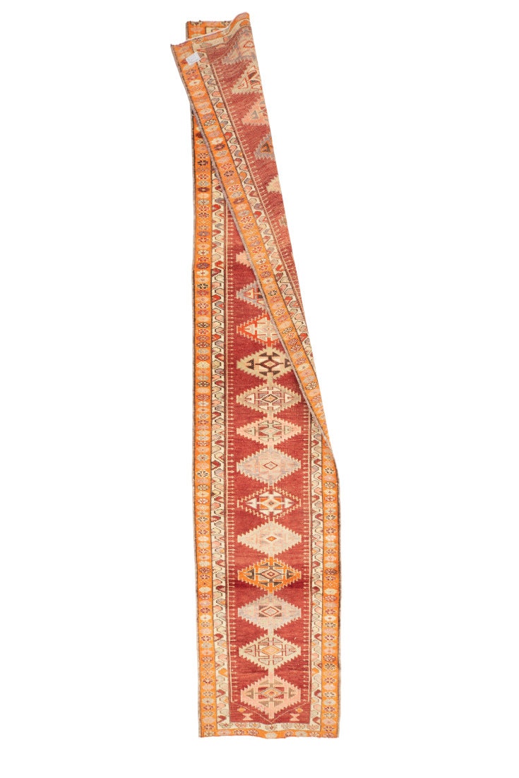 Turkish Vintage Carpet Runner