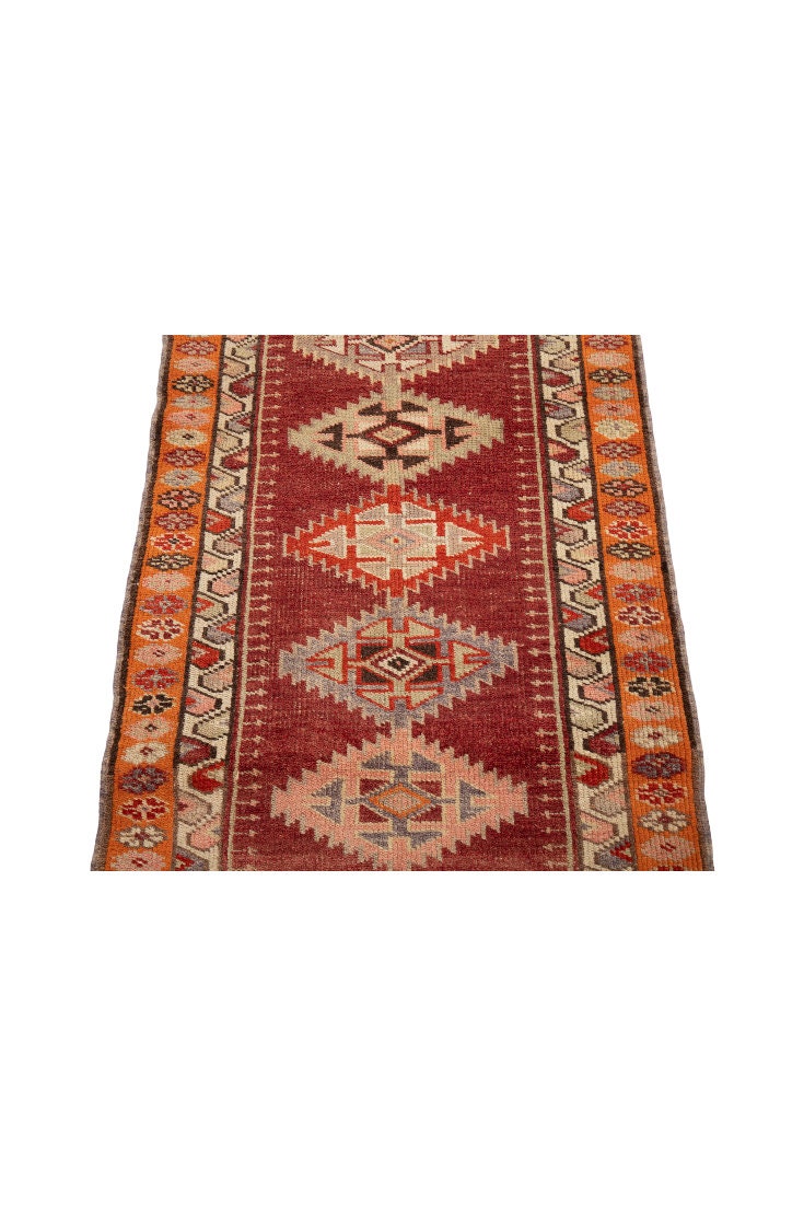 Turkish Vintage Carpet Runner