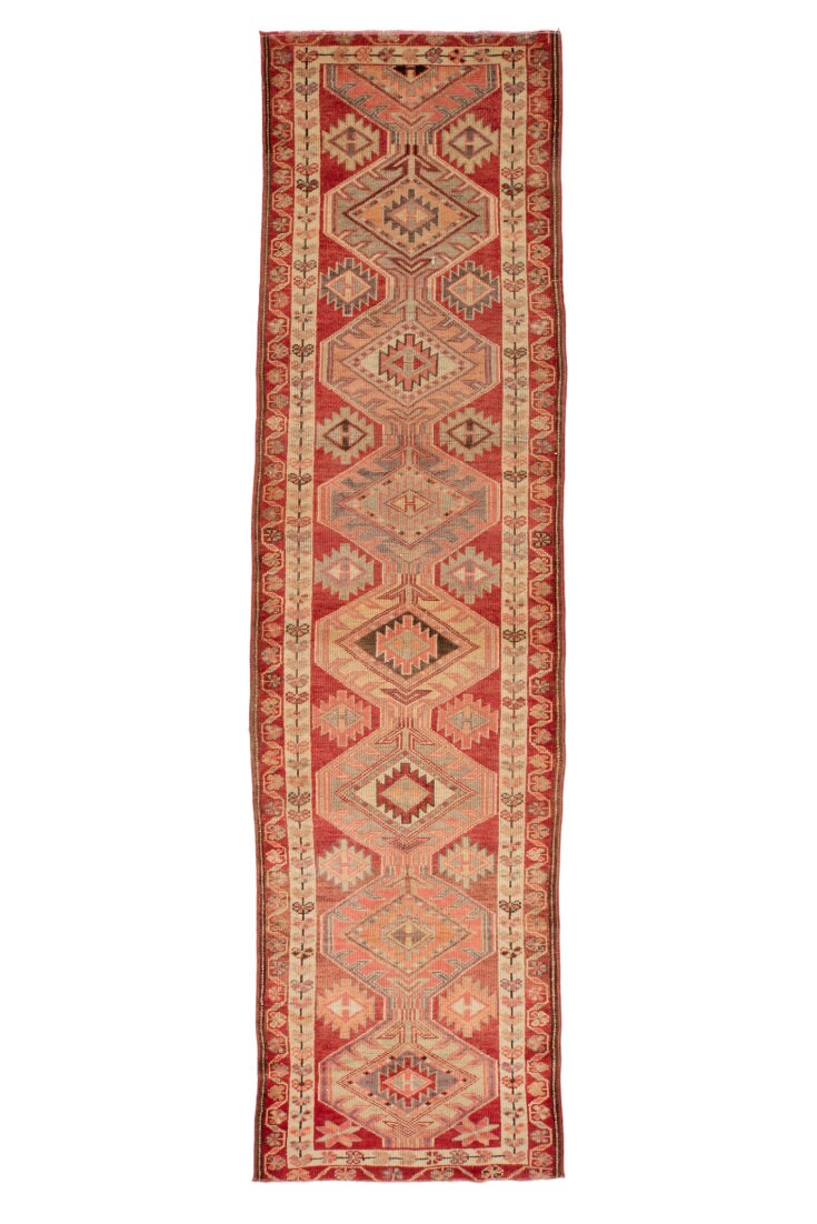 Turkish Vintage Carpet Runner