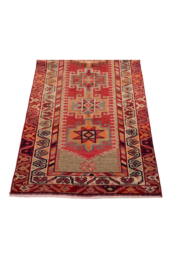 Turkish Vintage Carpet Runner