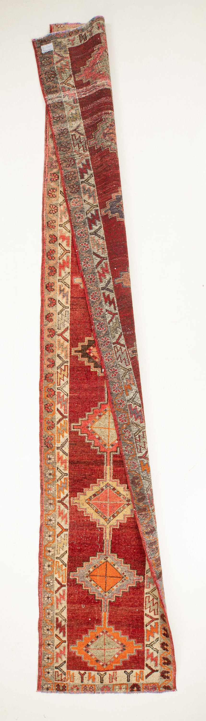 Turkish Vintage Carpet Runner