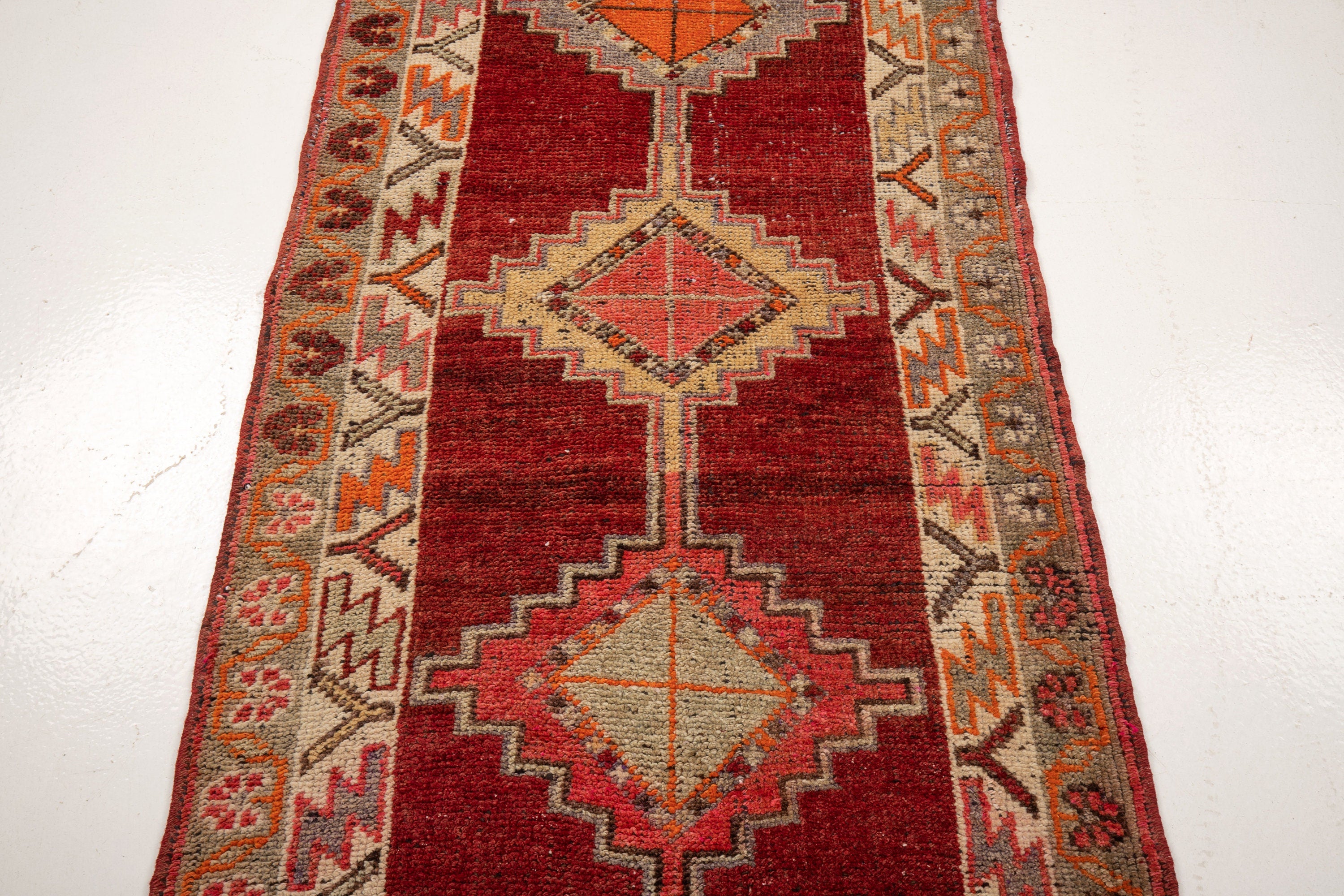 Turkish Vintage Carpet Runner
