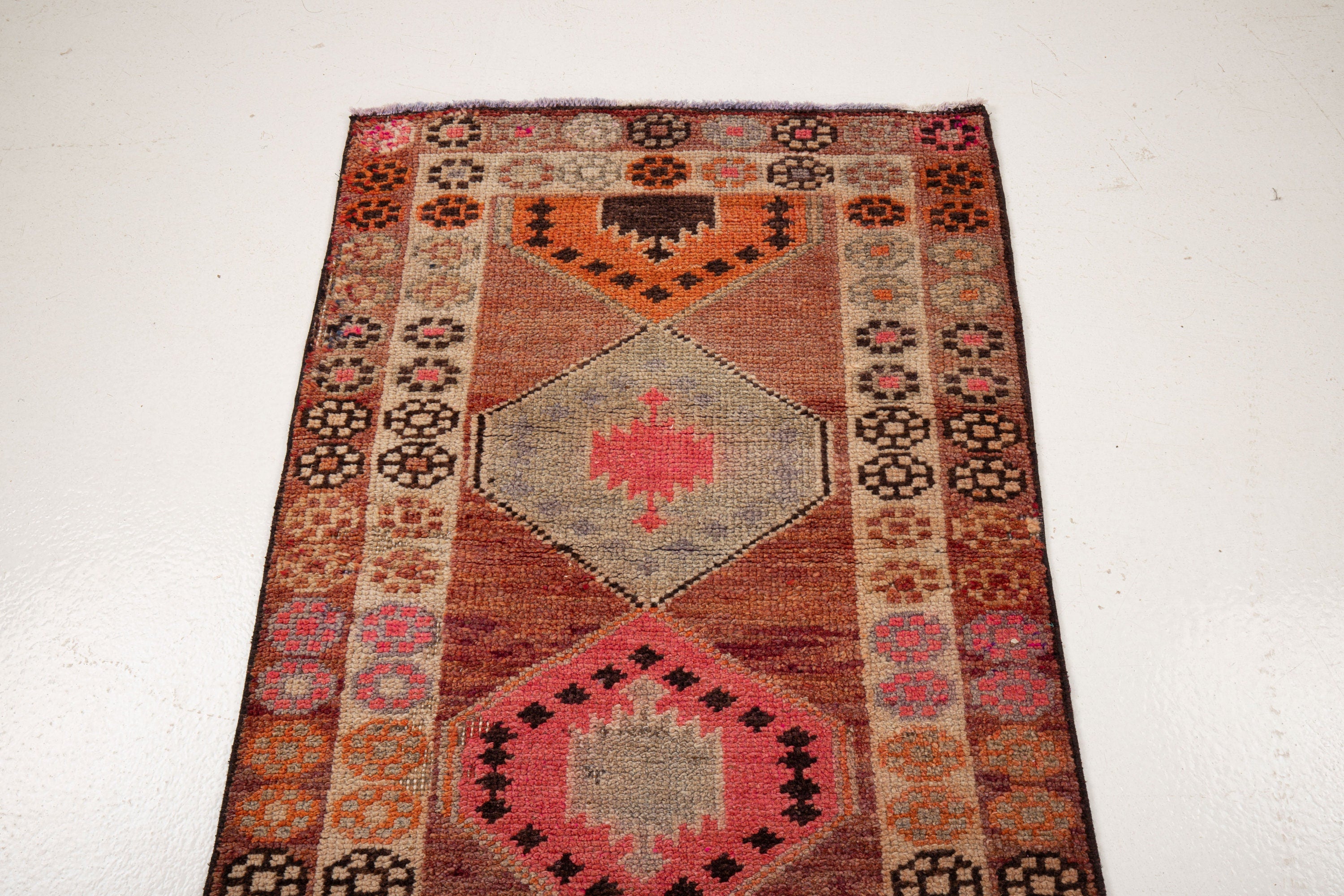 Turkish Vintage Carpet Runner
