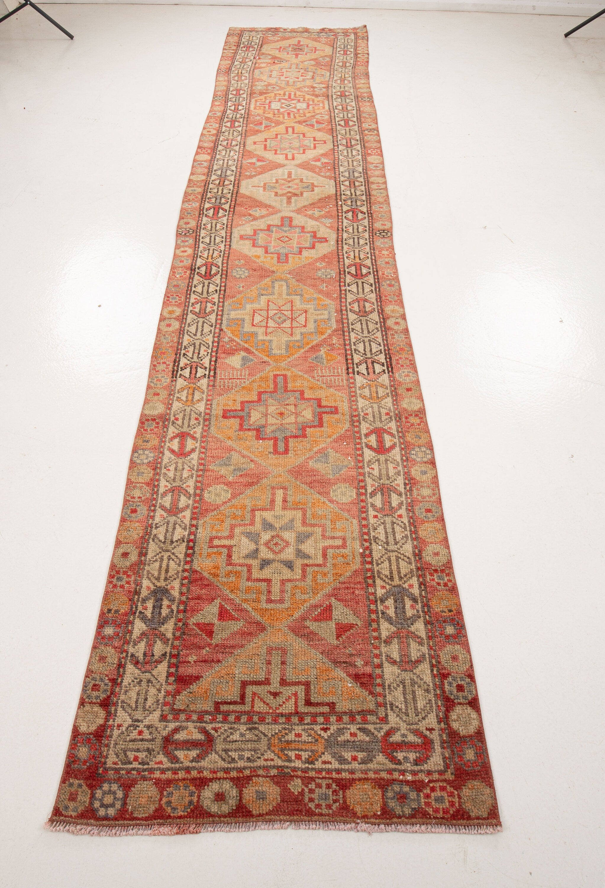 Turkish Vintage Carpet Runner