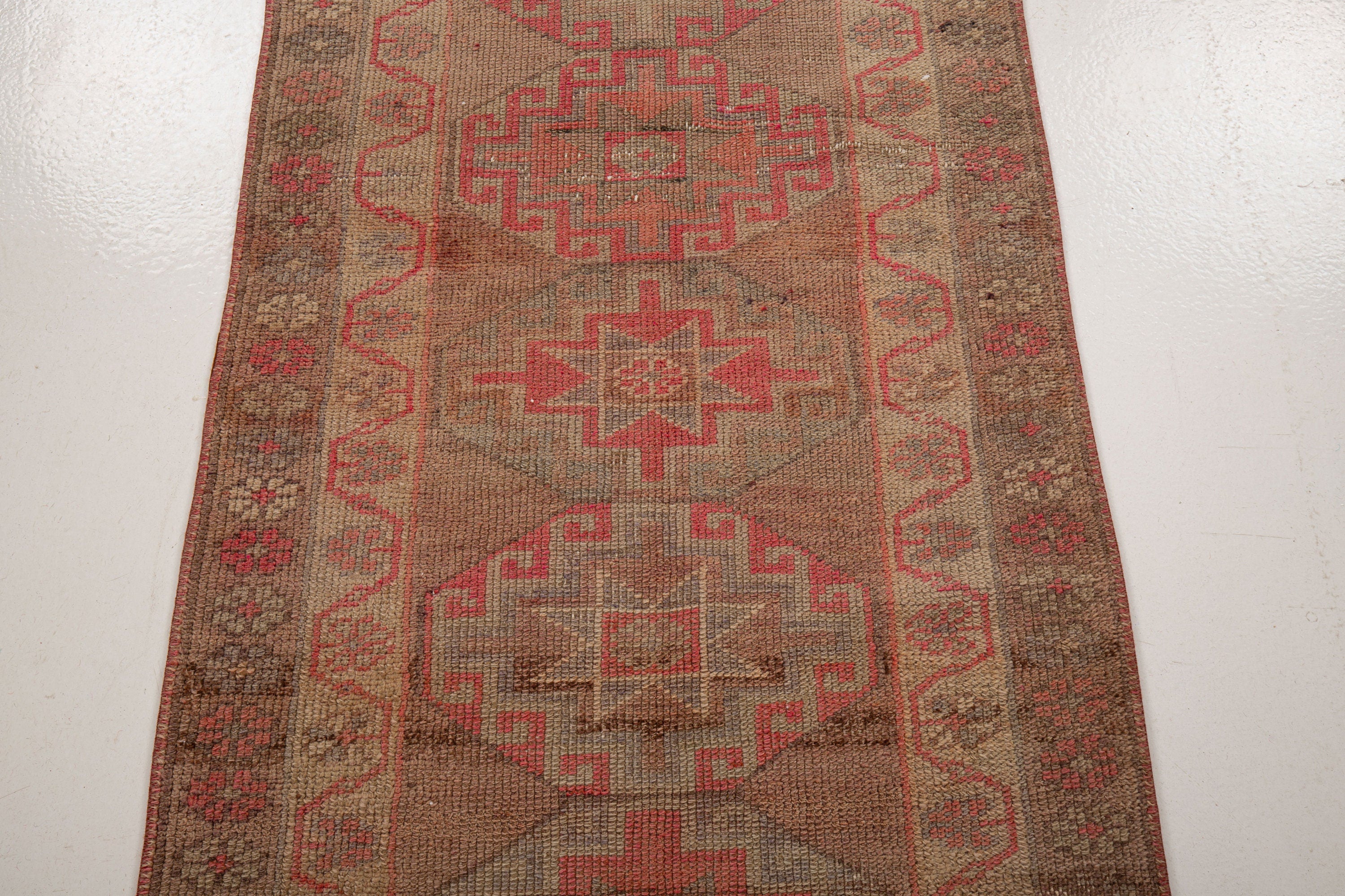 Turkish Vintage Carpet Runne