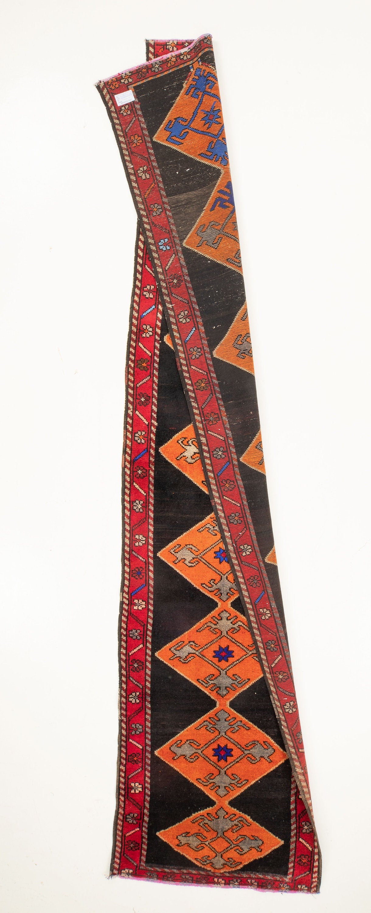 Turkish Vintage Carpet Runne