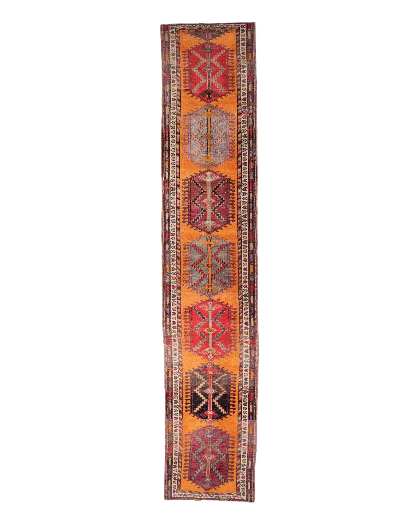 Turkish Vintage Carpet Runner