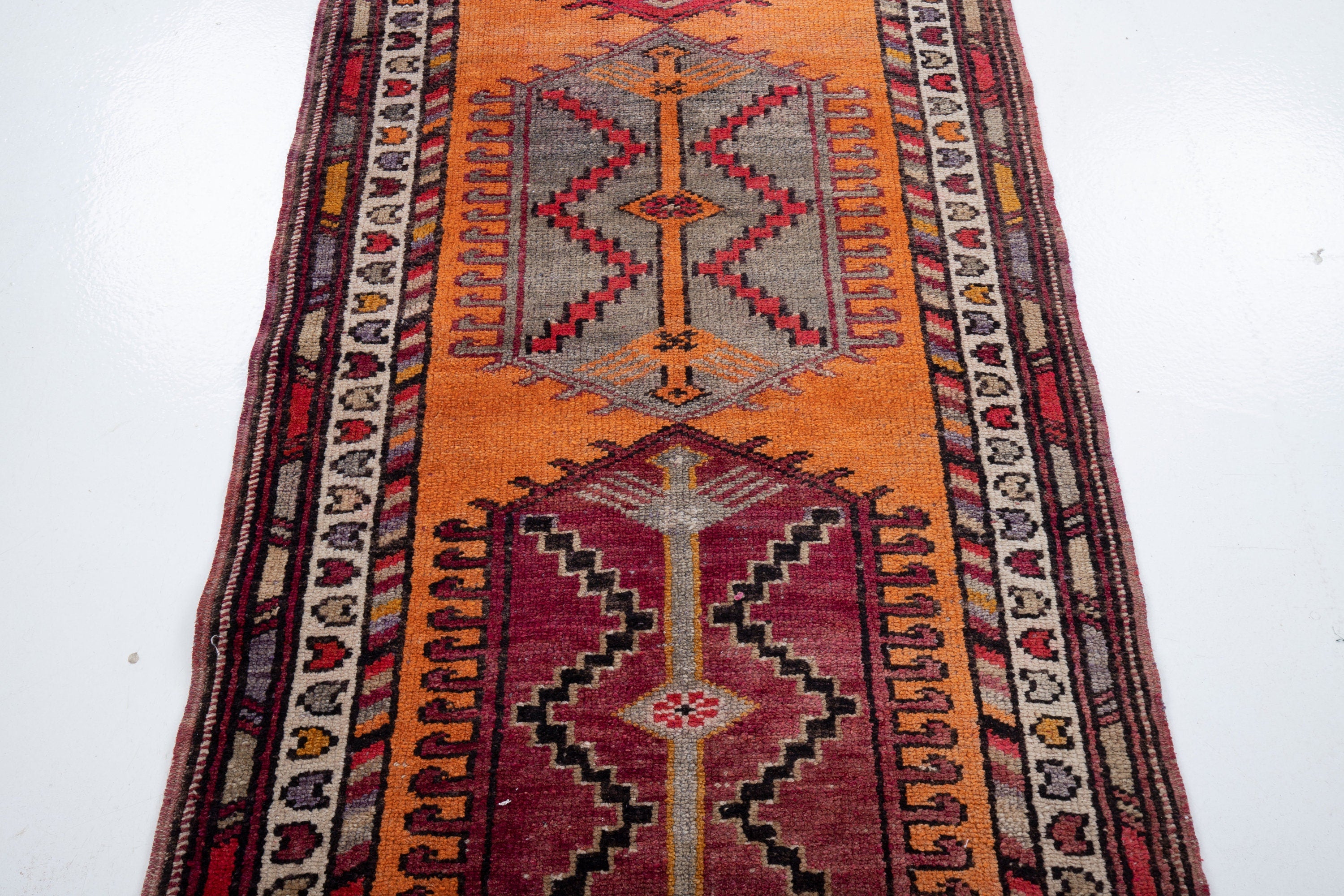 Turkish Vintage Carpet Runner