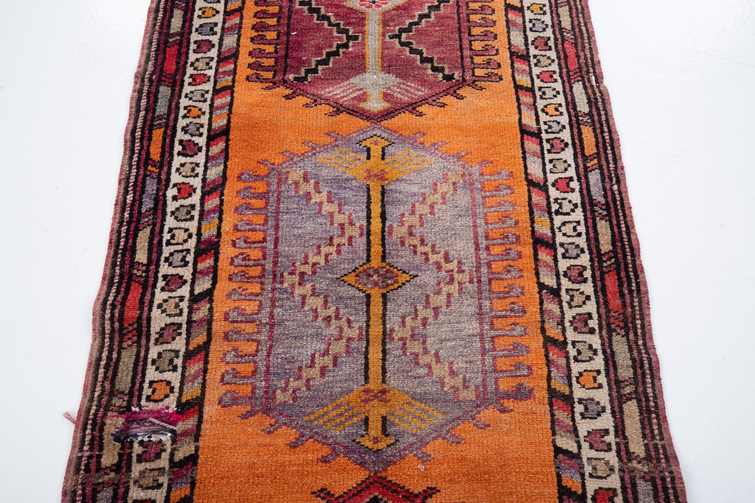 Turkish Vintage Carpet Runner