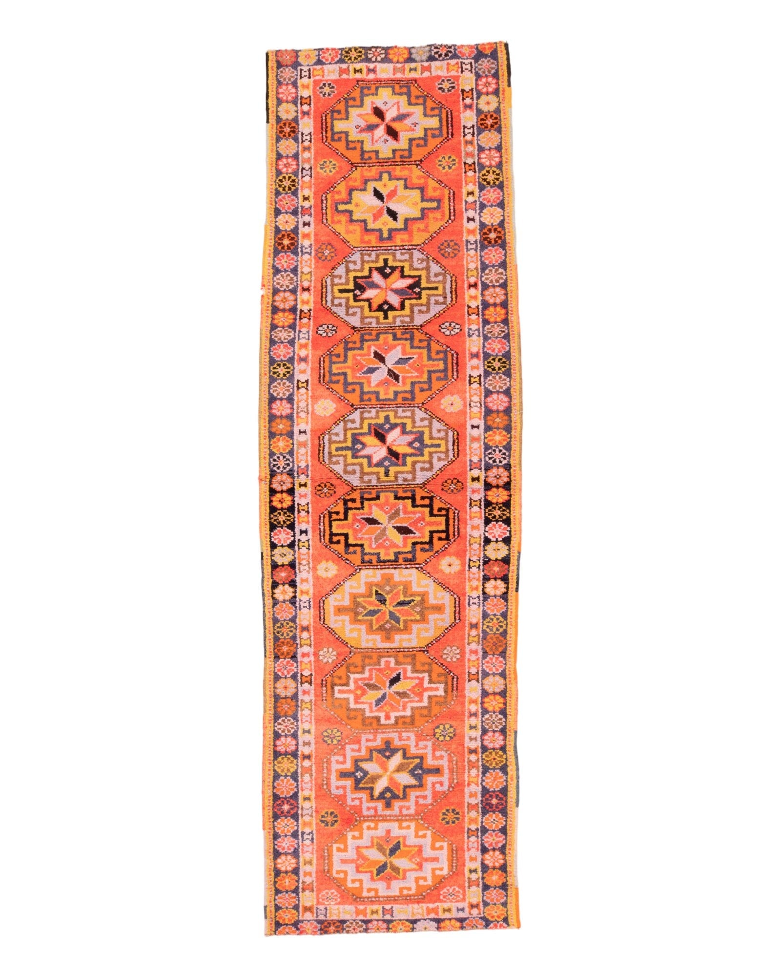 Turkish Vintage Carpet Runner