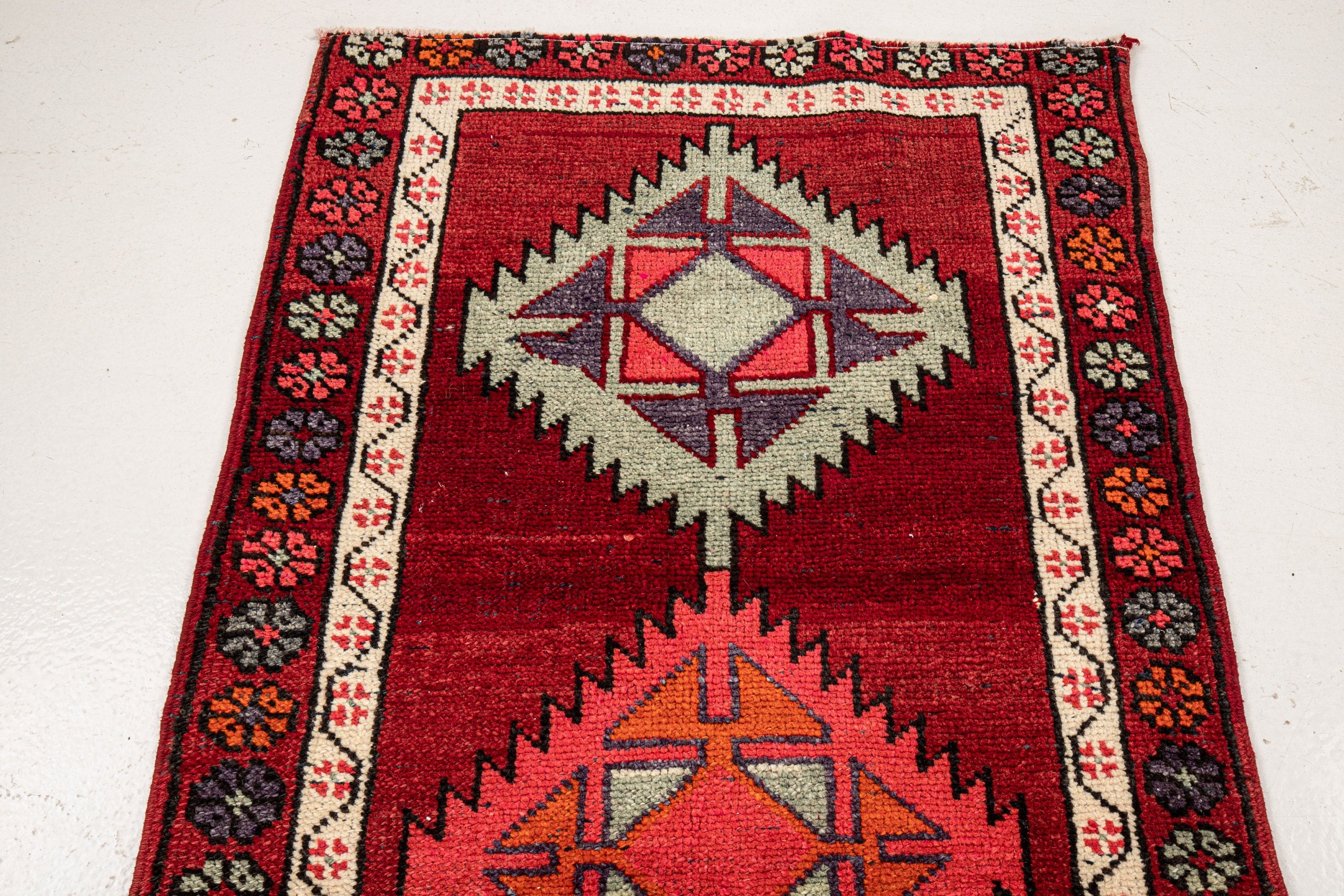 Turkish Vintage Carpet Runner