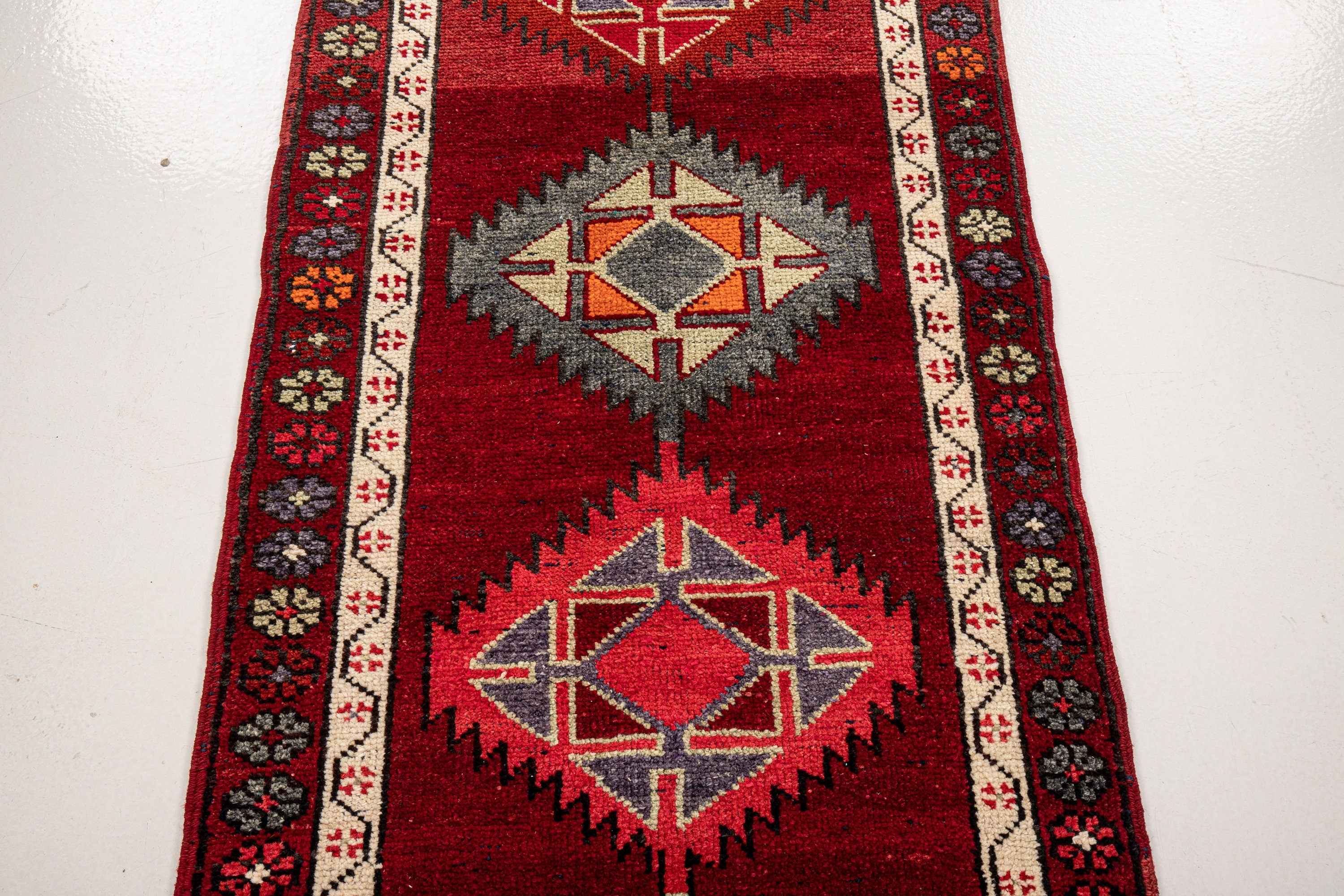 Turkish Vintage Carpet Runner